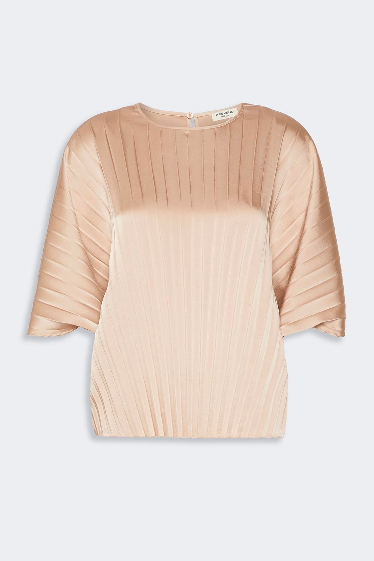 MAXMARA'S BRANDS TOP-CANOTTIERA IN TES.  MARMO ROSA / 34 Blusa plissè donna Max Mara Weekend Wkdaureo