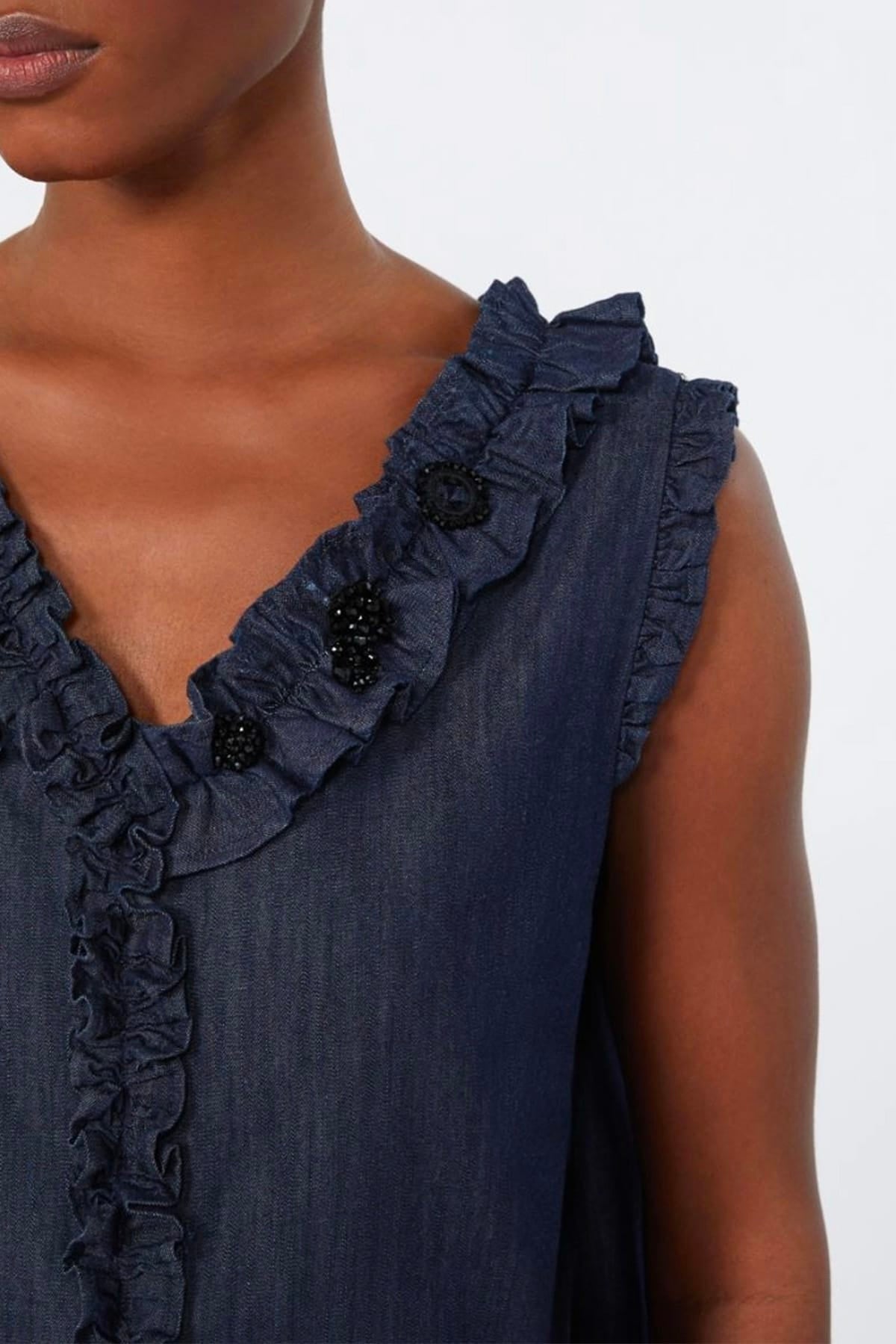 MAXMARA'S BRANDS TOP-CANOTTIERA IN TES.  Top in cotone donna 'S Max Mara Stmpiuma