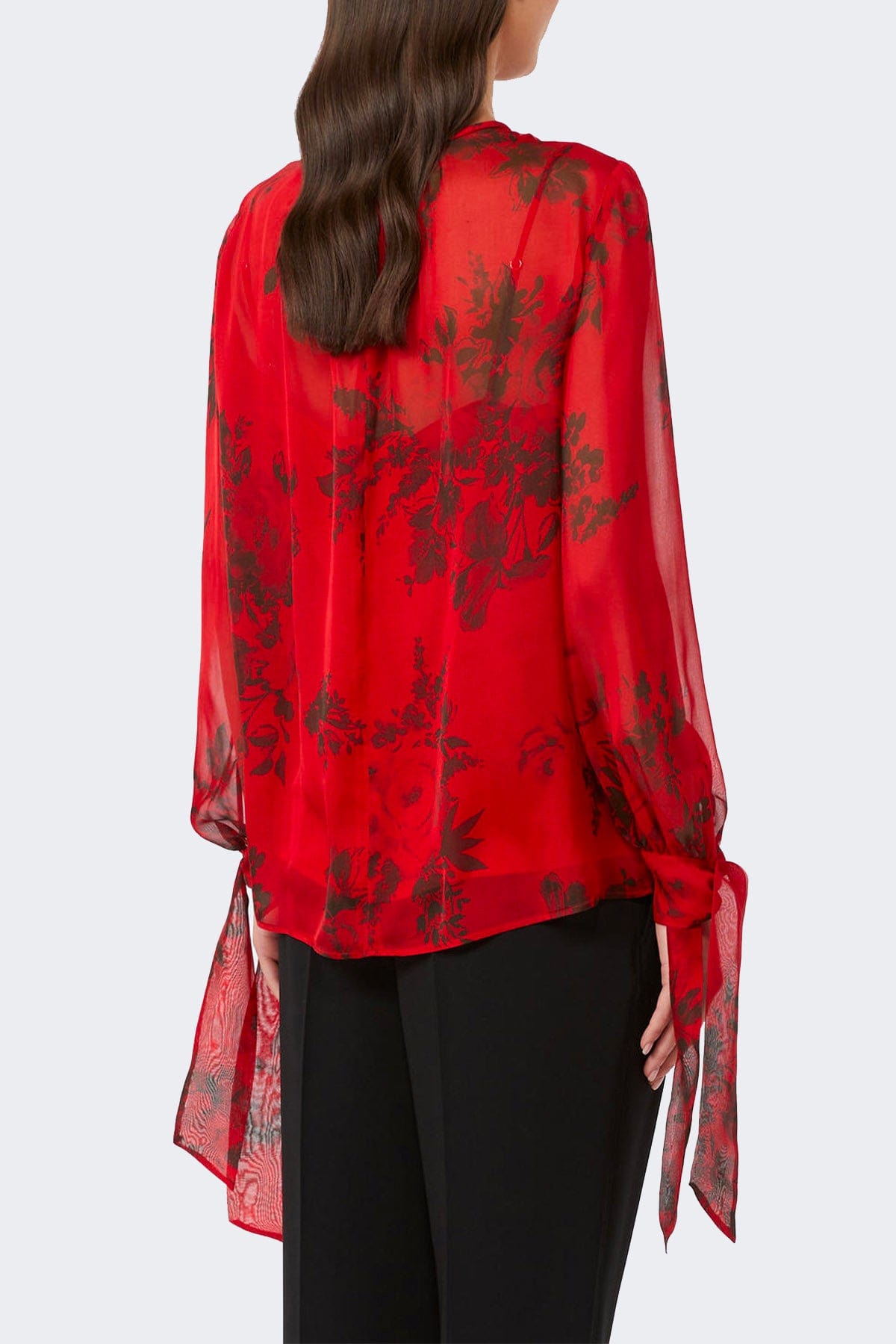 MAXMARA'S BRANDS TUTA / BLUSA ROSSO / 34 Blusa in seta donna Studio Max Mara Fabia
