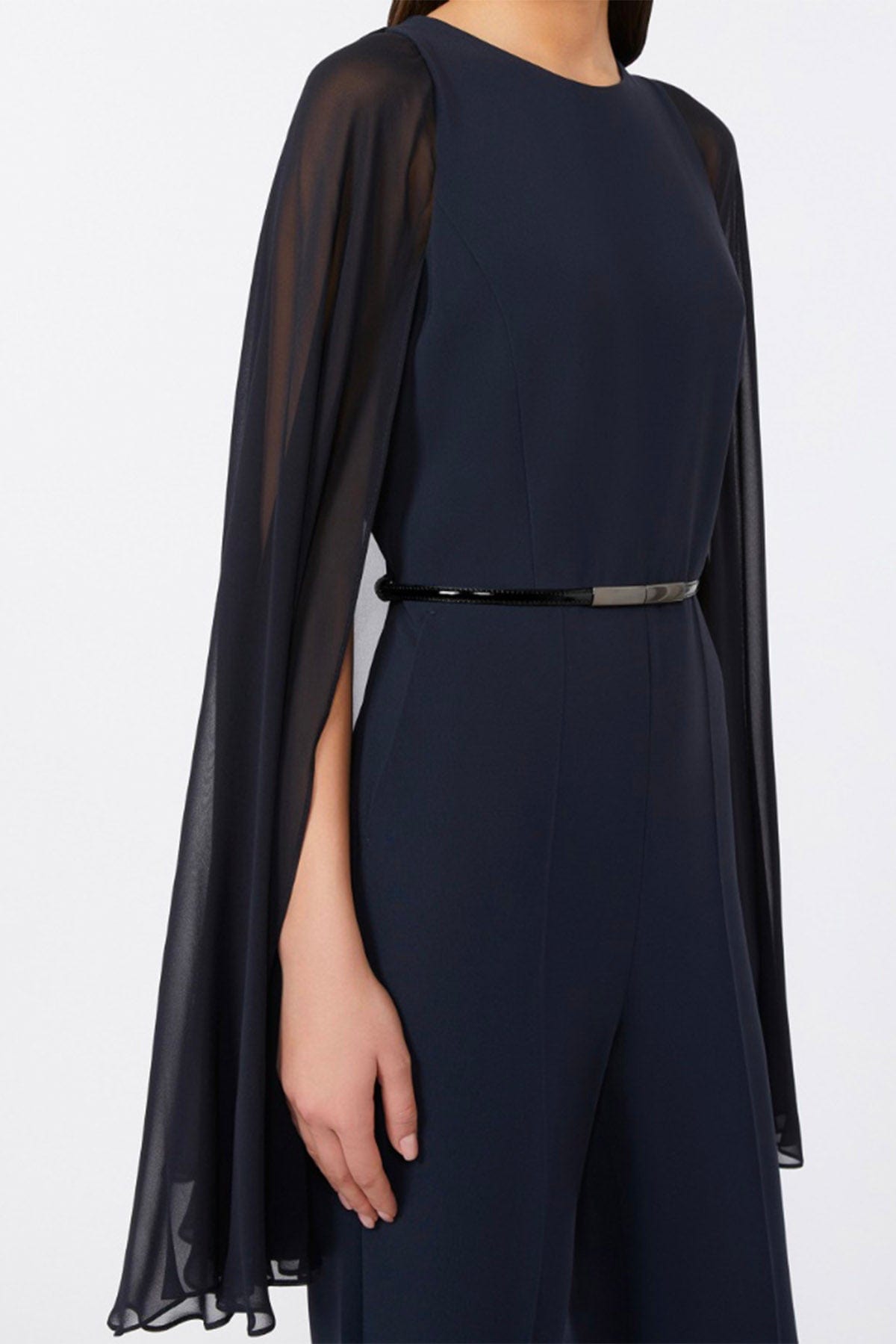 MAXMARA'S BRANDS TUTA SALOPETTE  BLU / 34 Tuta elegante donna Max Mara Studio Vertice