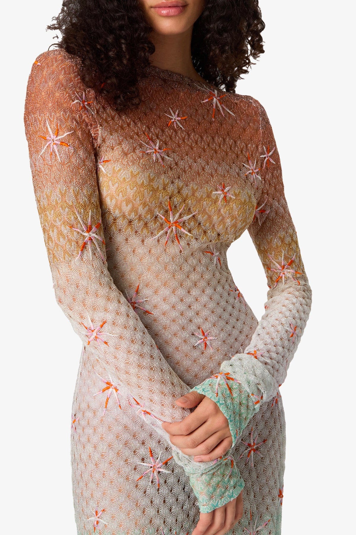 MISSONI ABITO  Abito lungo con maniche Missoni MS26SQ0T