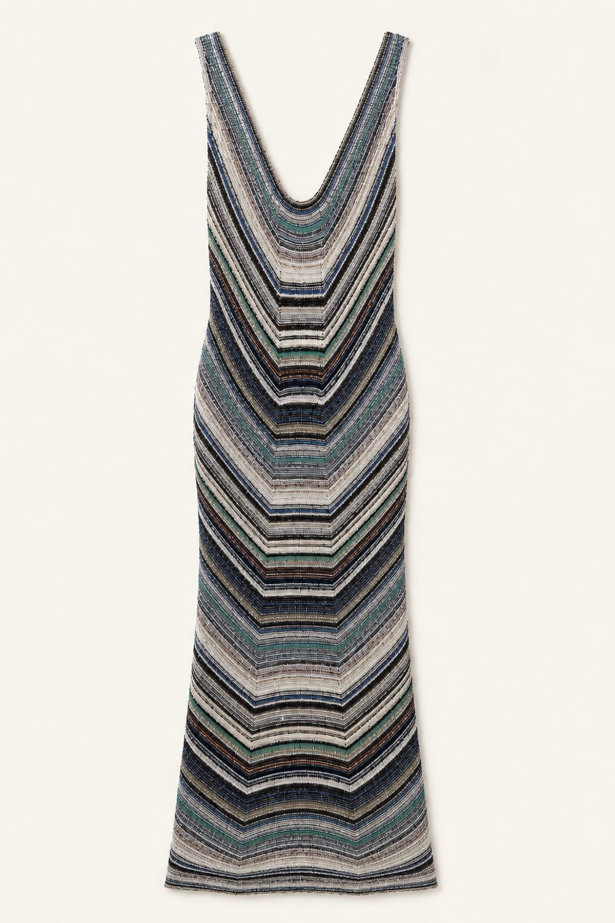 MISSONI ABITO  MULTICOLOR / 36 Vestito donna Missoni DS26SG3A lungo mare