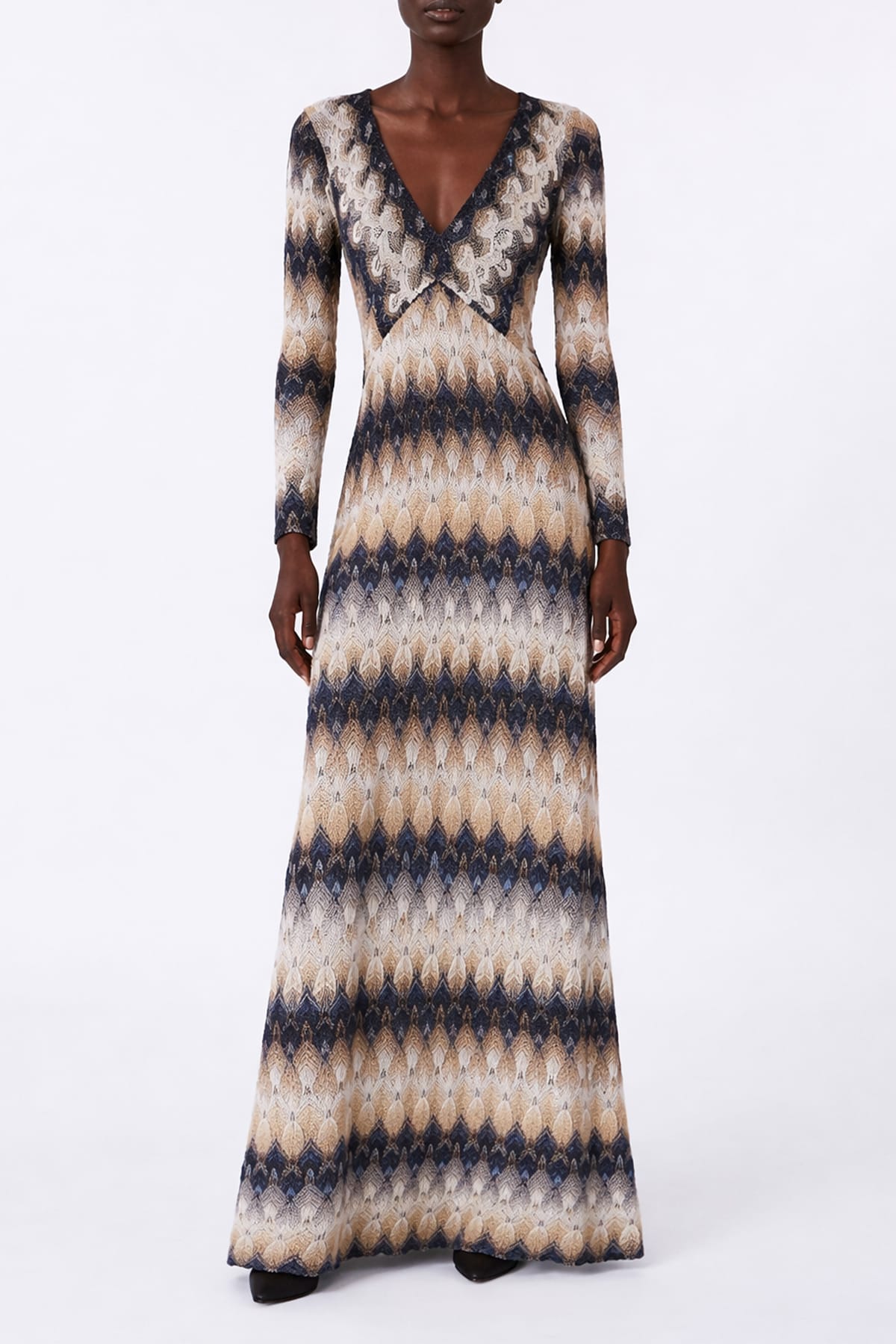 MISSONI ABITO  MULTICOLOR / 36 Vestito donna Missoni Lungo DS26SG3Y