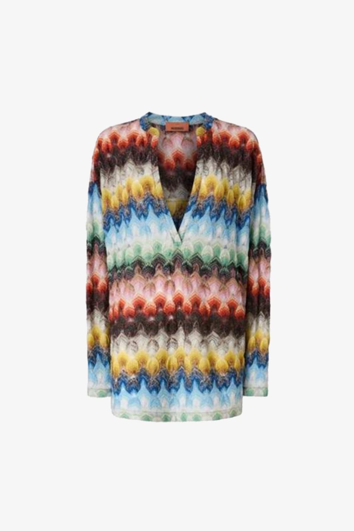 MISSONI BLUSA MULTICOLOR / XS Blusa donna Missoni DS26SJ01 multicolor