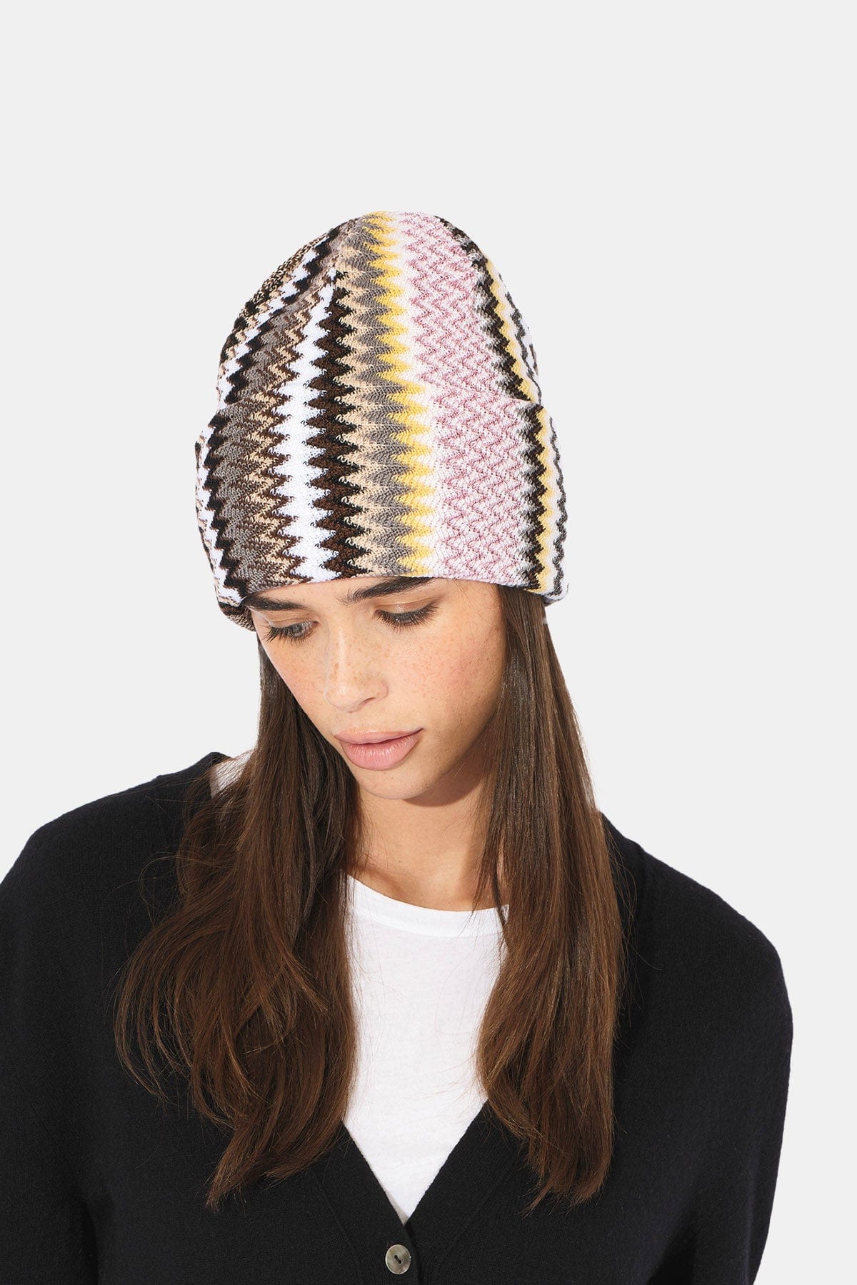 MISSONI CAPPELLO-BERRETTO  MULTICOLOR / UNICA Berretto in lana donna MIssoni CP00WMDA232