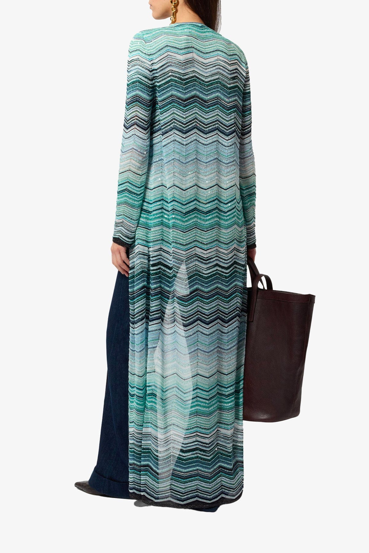 MISSONI CARDIGAN  Cardigan lungo donna Missoni in maglia DS26SM0H