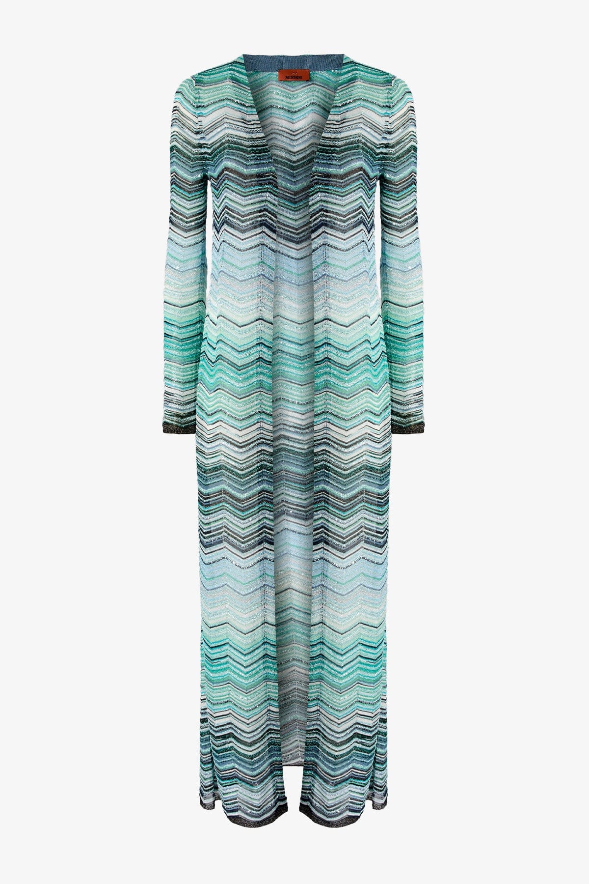 MISSONI CARDIGAN  MULTICOLOR / 36 Cardigan lungo donna Missoni in maglia DS26SM0H