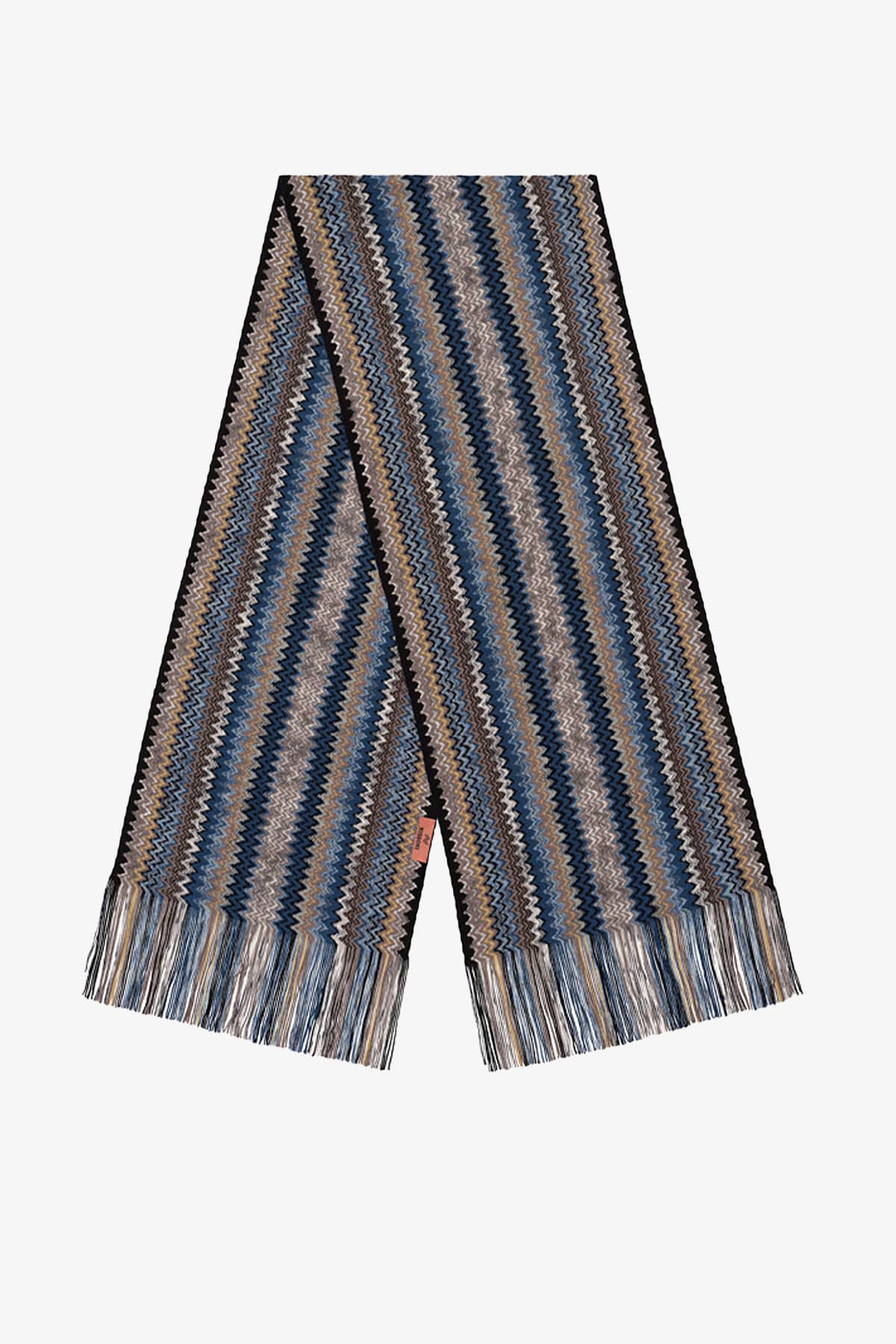 MISSONI FOULARD-SCIARPA-NASTRO  BLU / UNICA Sciarpa donna Missoni blu SC35WMDA814