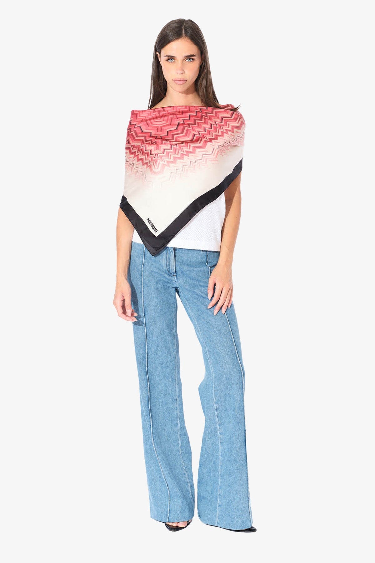 MISSONI FOULARD-SCIARPA-NASTRO  Foulard Missoni in Seta FO41TWDA636