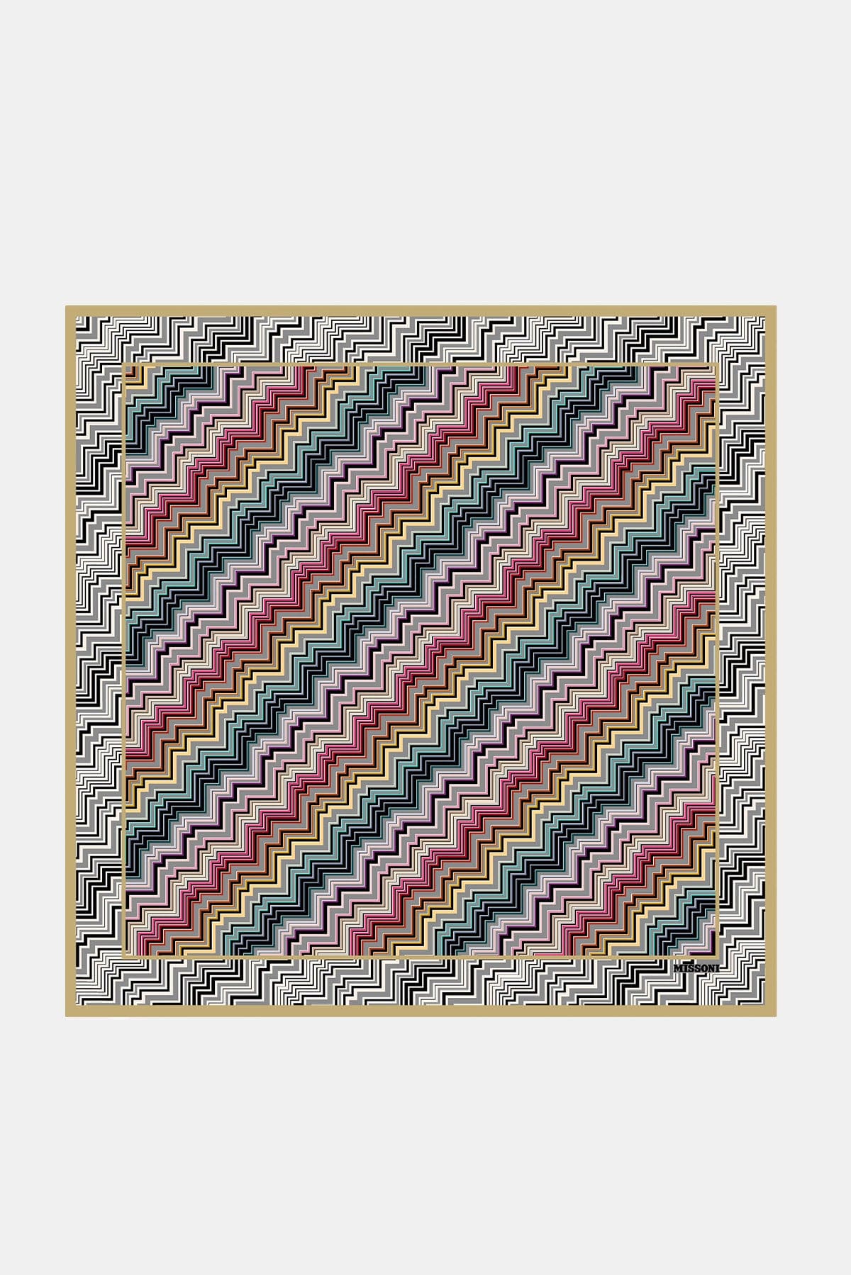 MISSONI FOULARD-SCIARPA-NASTRO  MULTICOLOR / UNICA Foulard in seta donna Missoni FO41TWDA28
