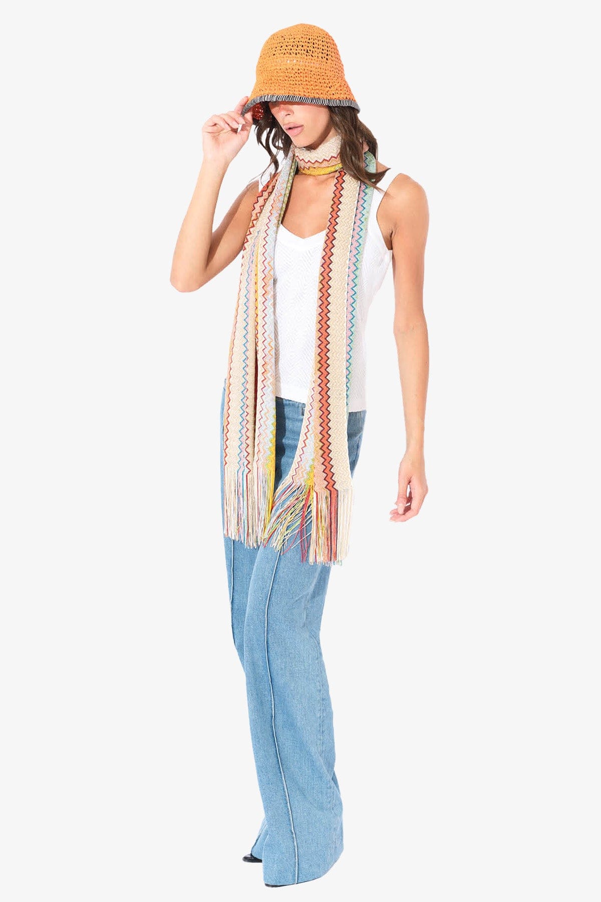 MISSONI FOULARD-SCIARPA-NASTRO  Sciarpa stola estiva donna Missoni SC35VMDA505