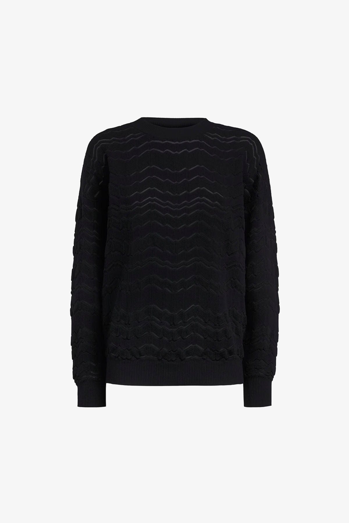 MISSONI MAGLIA-CANOTTIERA-TOP  NERO / XS Maglia Nera Donna Missoni DS24WN0Y