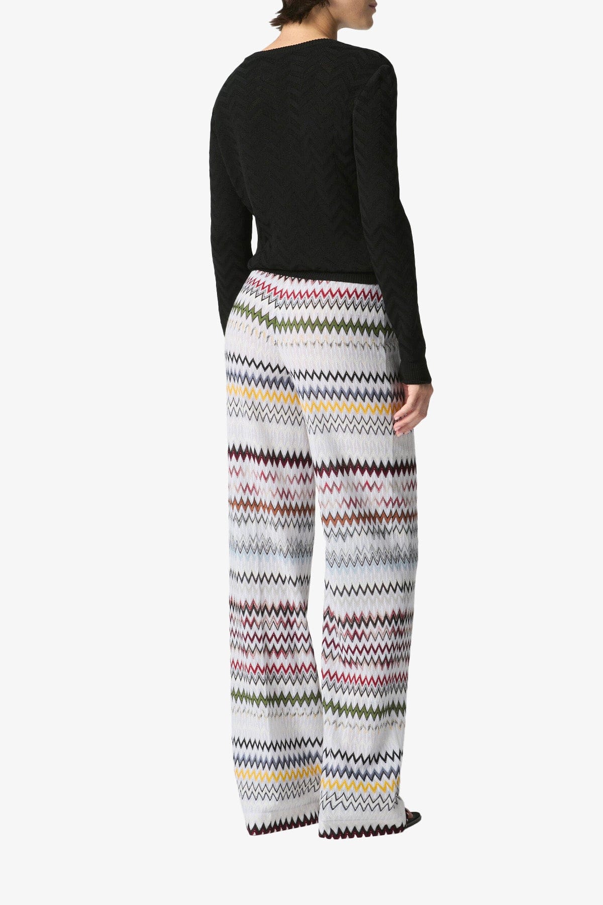 MISSONI PANTALONE LUNGO  Pantaloni zig zag chiaro donna Missoni DS26SI09