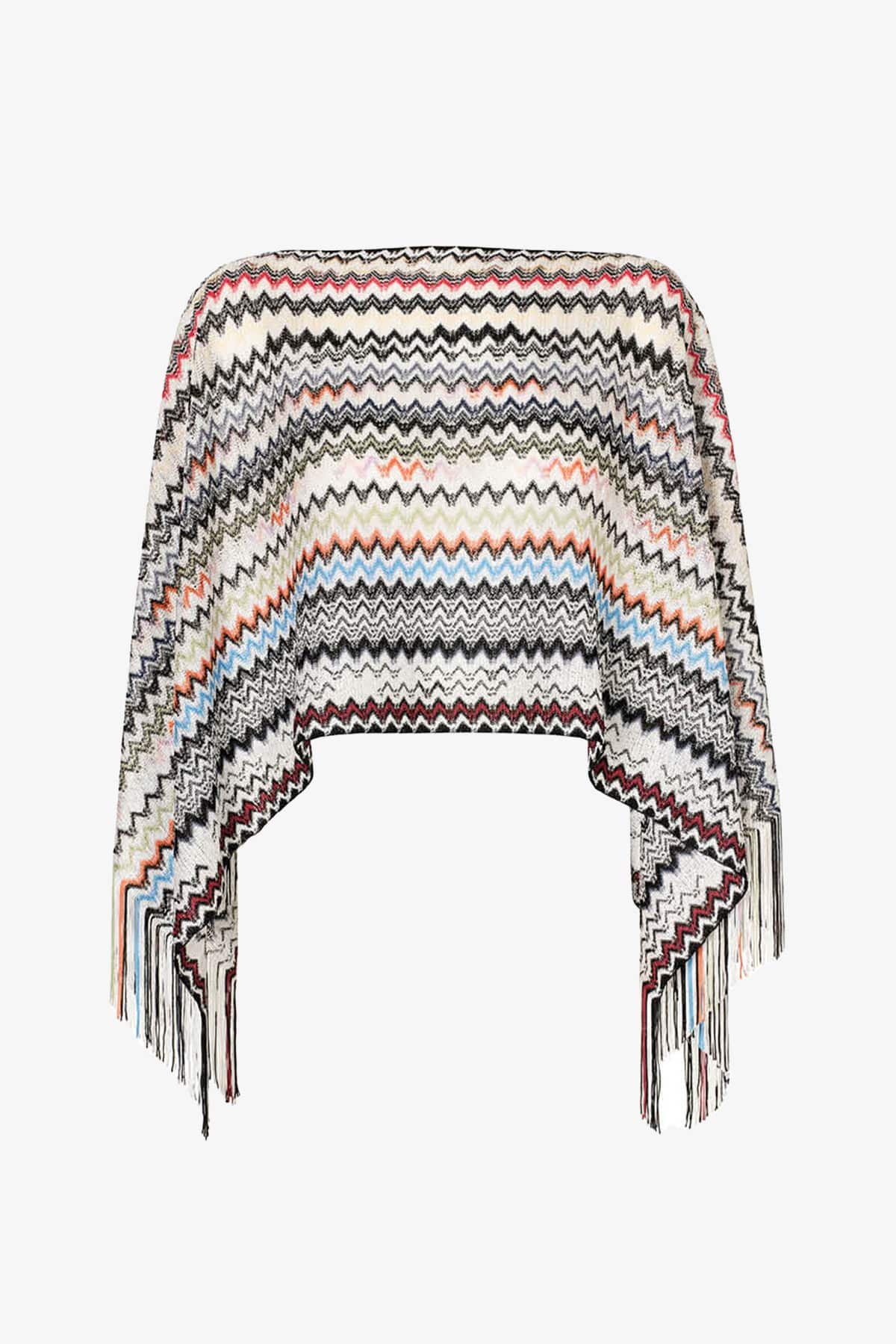 MISSONI PONCHO-COPRISPALLE  COLORE 0002 / UNICA Poncho estivo donna Missoni 8PPWVIDA494