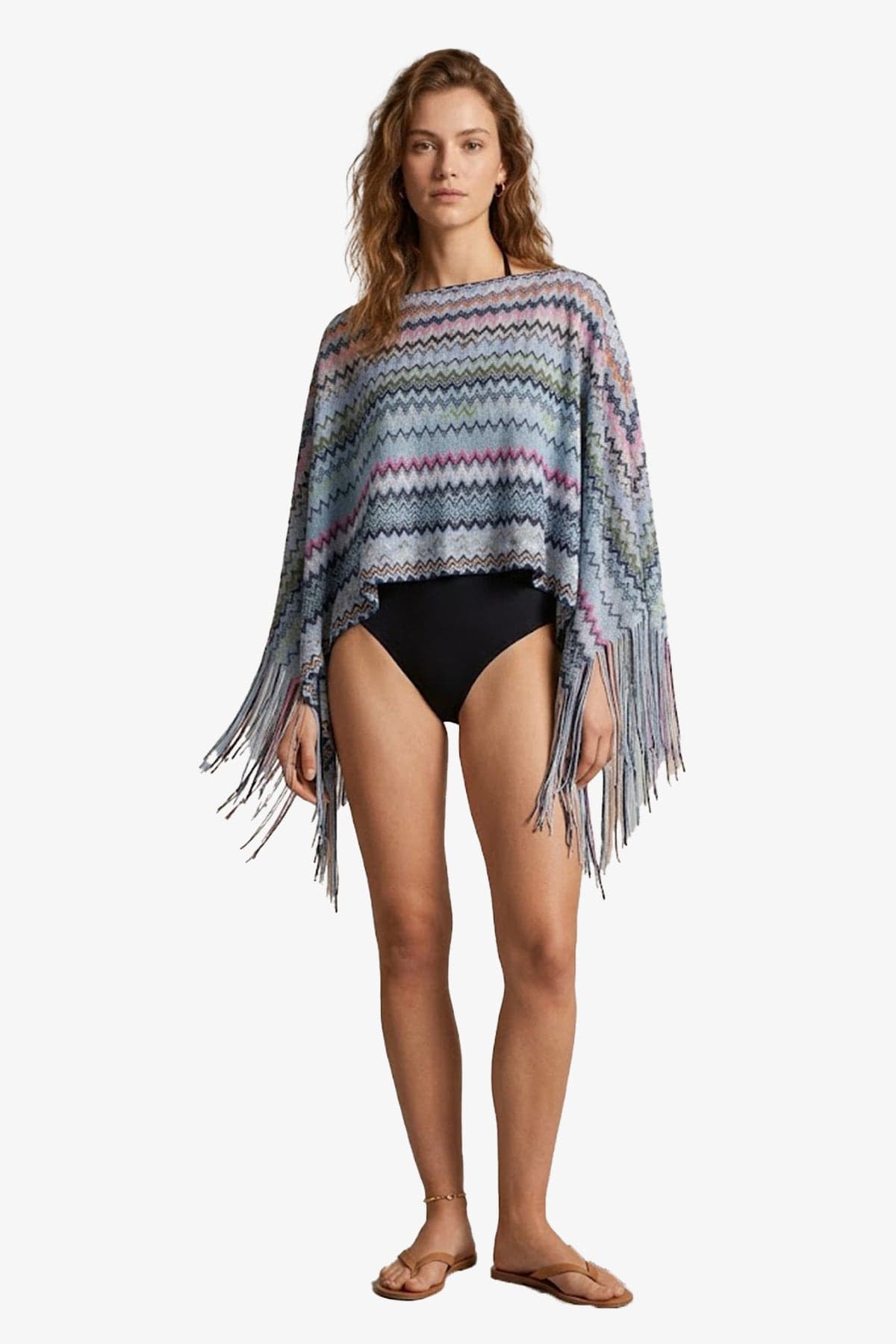 MISSONI PONCHO-COPRISPALLE  Poncho estivo donna Missoni 8PPWVIDA494