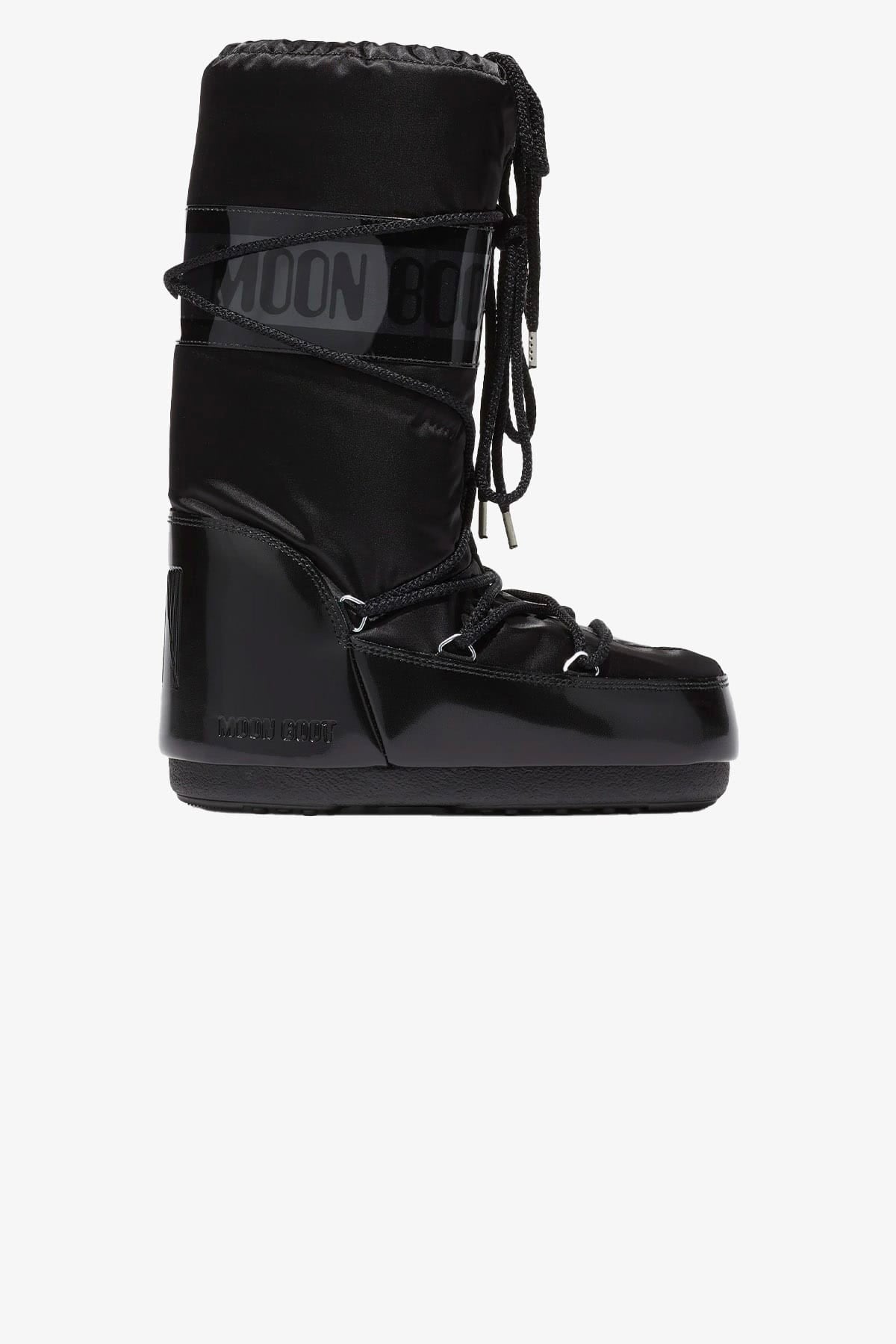 MOON BOOT CALZATURE  BLACK / 35-38 Moon Boot Icon Glance Black
