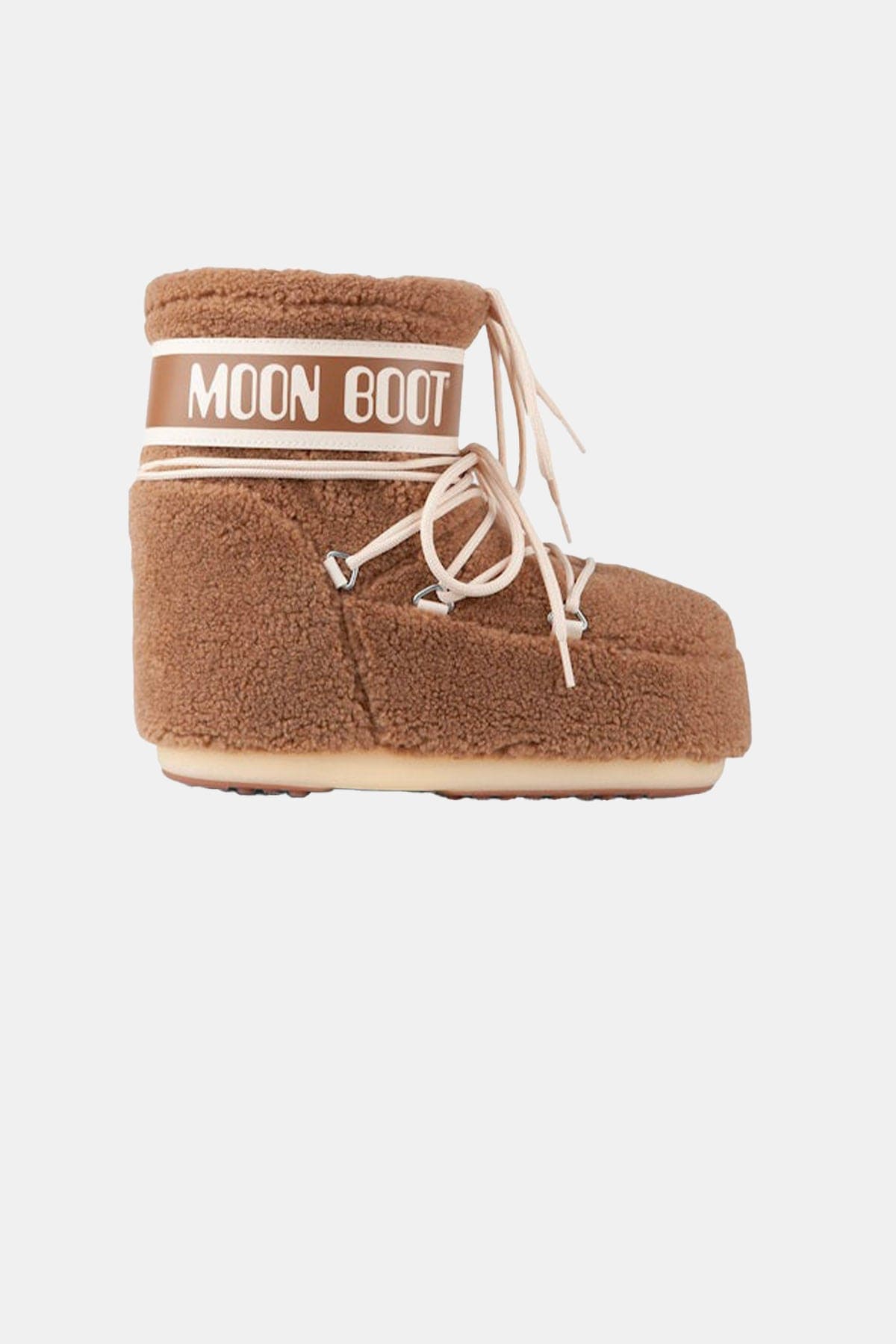 MOON BOOT CALZATURE  CAMMELLO / 35-38 Icon low fleece camel Moon Boot