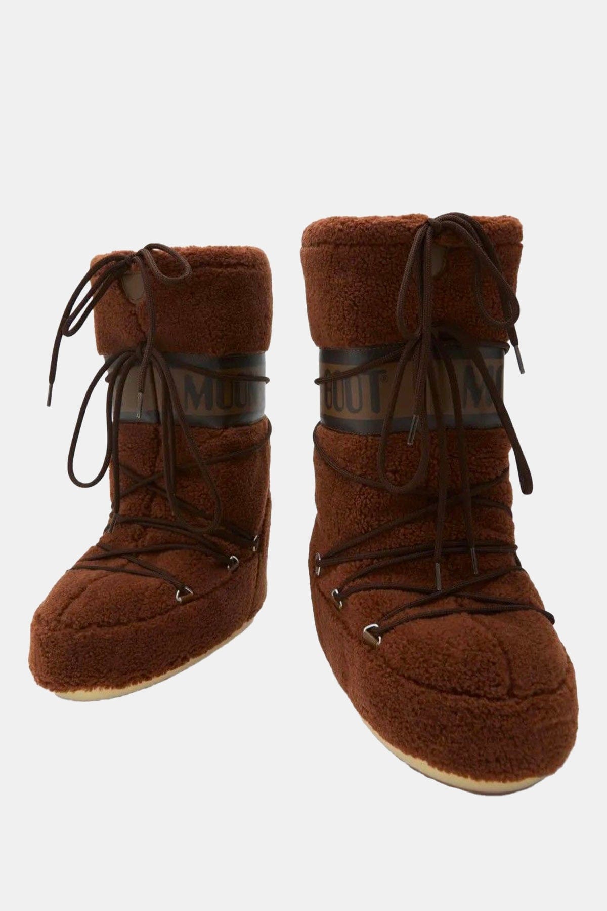 MOON BOOT CALZATURE  Icon fleece brown Moon Boot