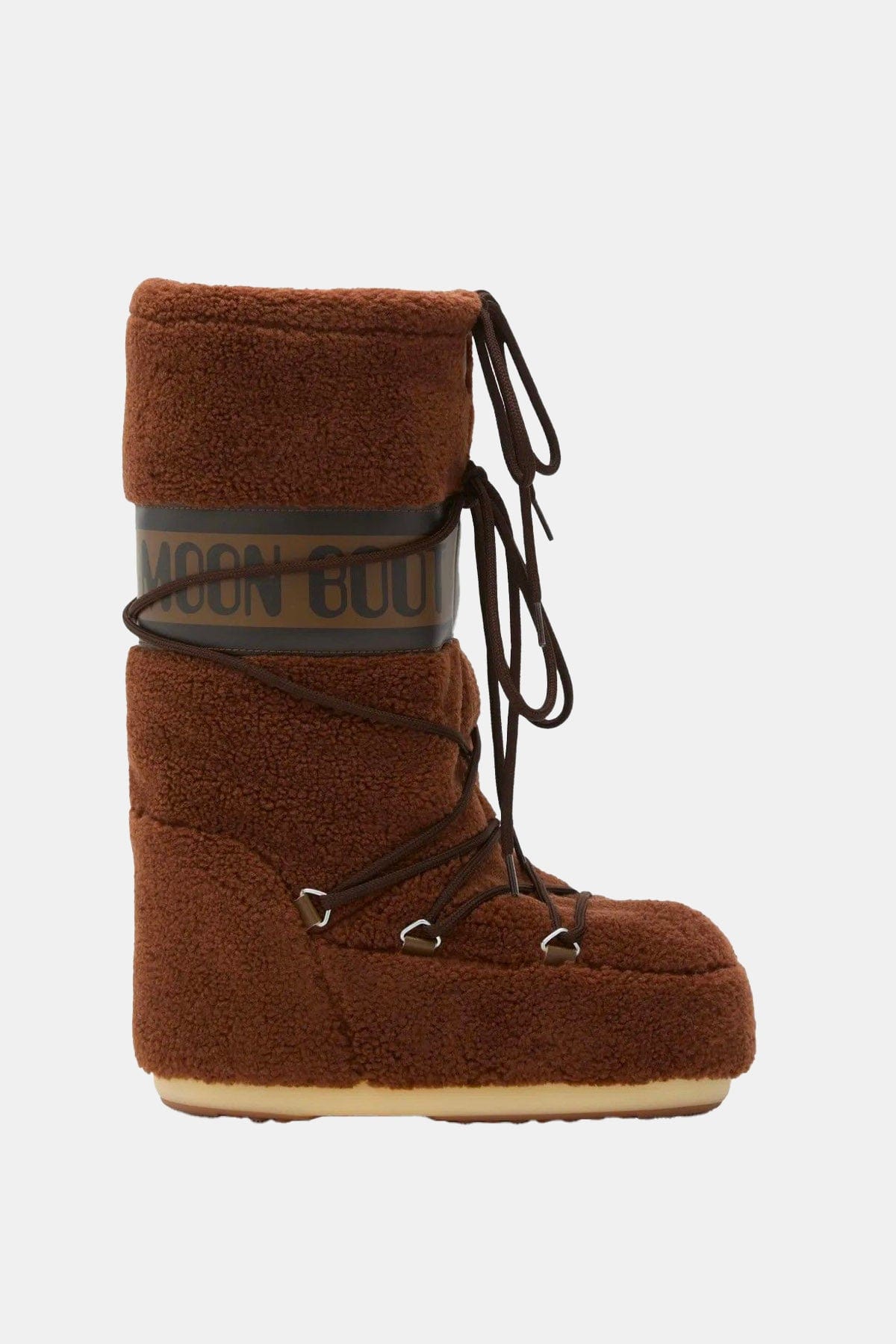 MOON BOOT CALZATURE  MARRONE / 35-38 Icon fleece brown Moon Boot