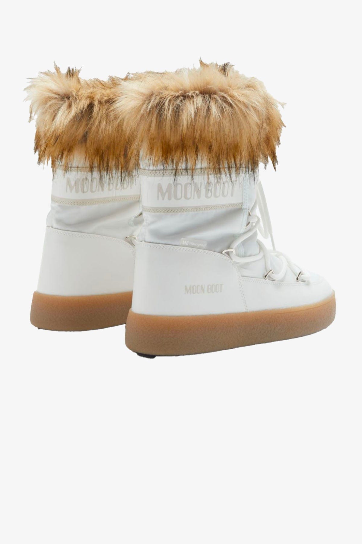 MOON BOOT CALZATURE  BIANCO / 35 Moon Boot bianchi faux fur stivaletto