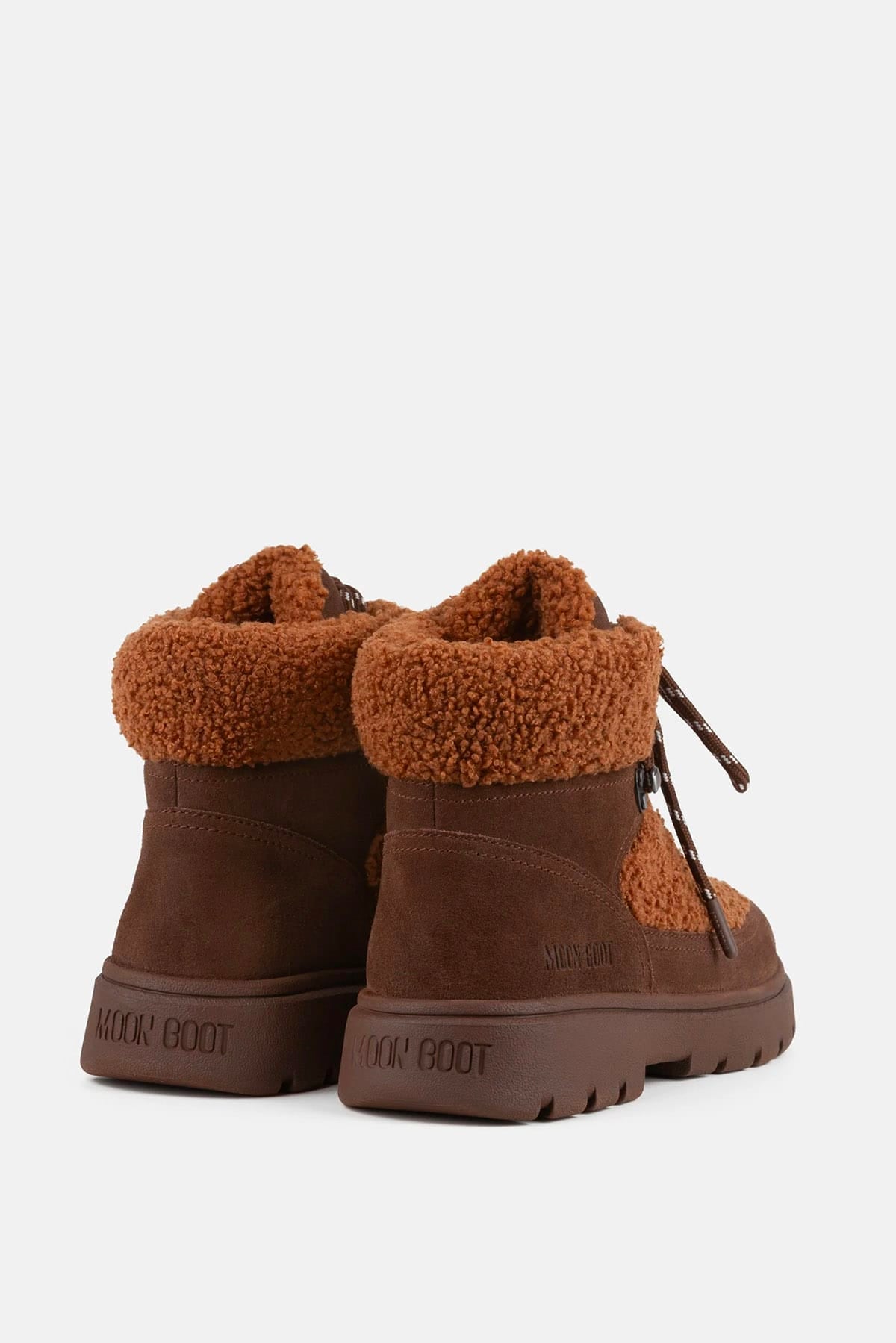 MOON BOOT CALZATURE  Moon Boot Combat low fleece Cocoa /Cognac