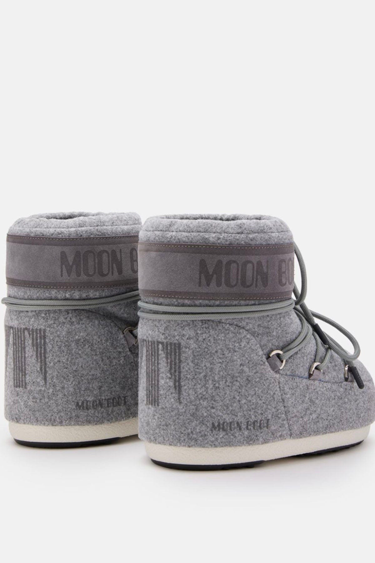 MOON BOOT CALZATURE  Moon Boot icon low felt grigi