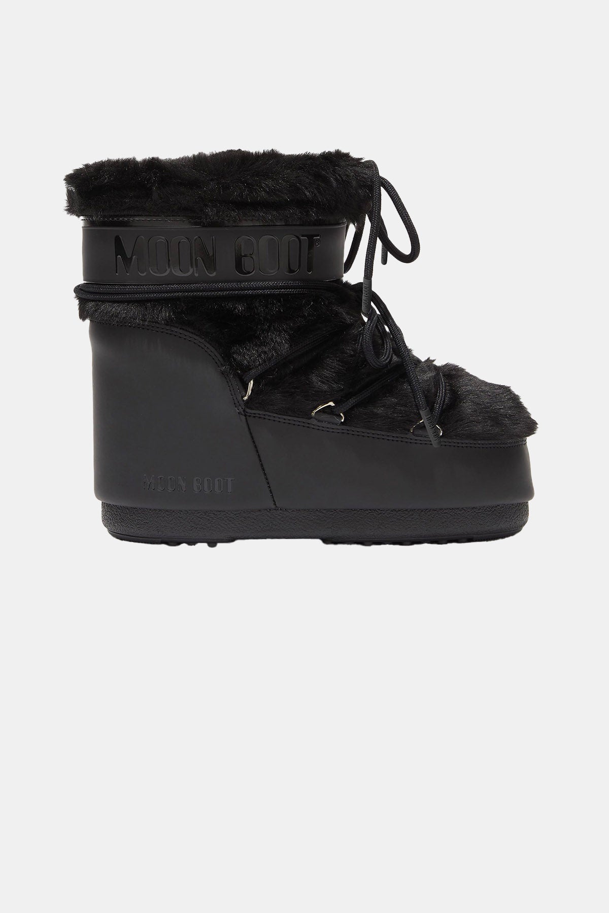 MOON BOOT CALZATURE  NERO / 35-38 Icon low faux fur black Moon Boot