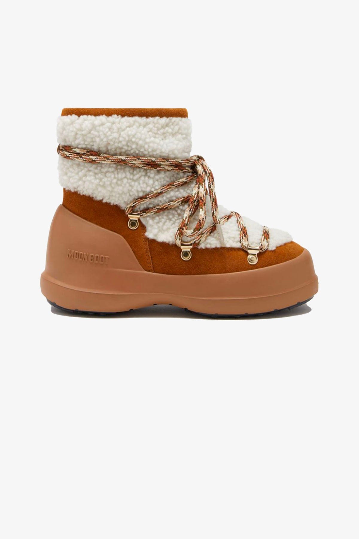 MOON BOOT CALZATURE  WHISKY-OFF WHITE / 35 Moon Boot Luna Boot Shearling