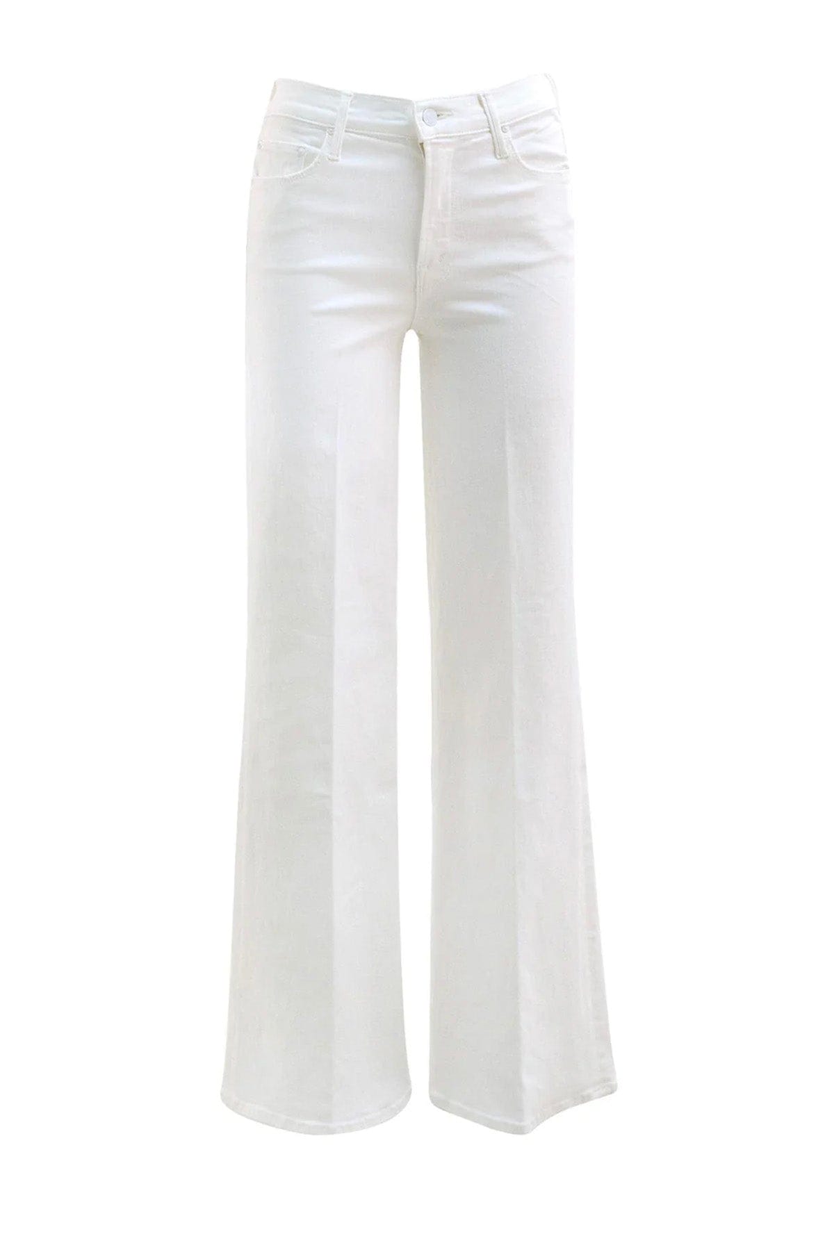MOTHER PANTALONE IN DENIM  CHIARO / 23 Jeans bianchi donna 10815-753 Mother the twister sneak