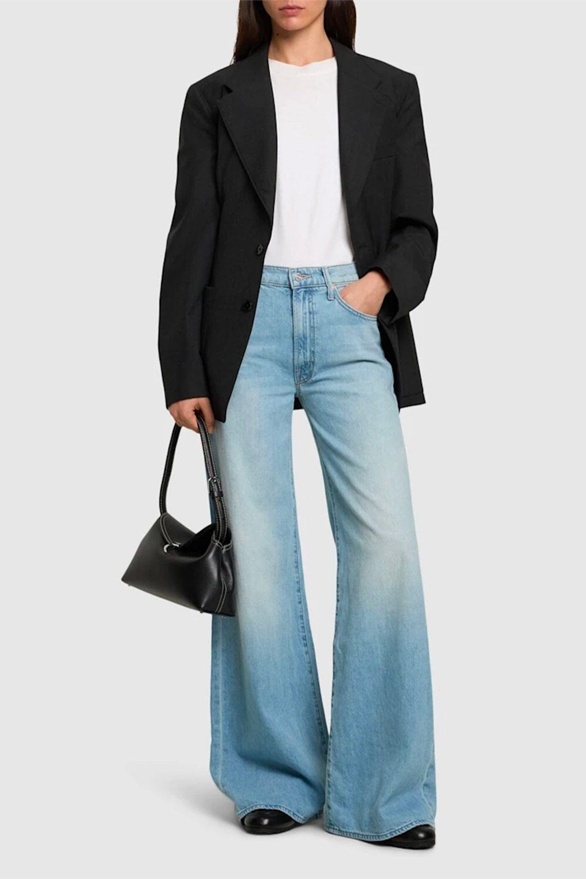MOTHER PANTALONE IN DENIM  CHIARO / 23 Denim Mother donna the undercover