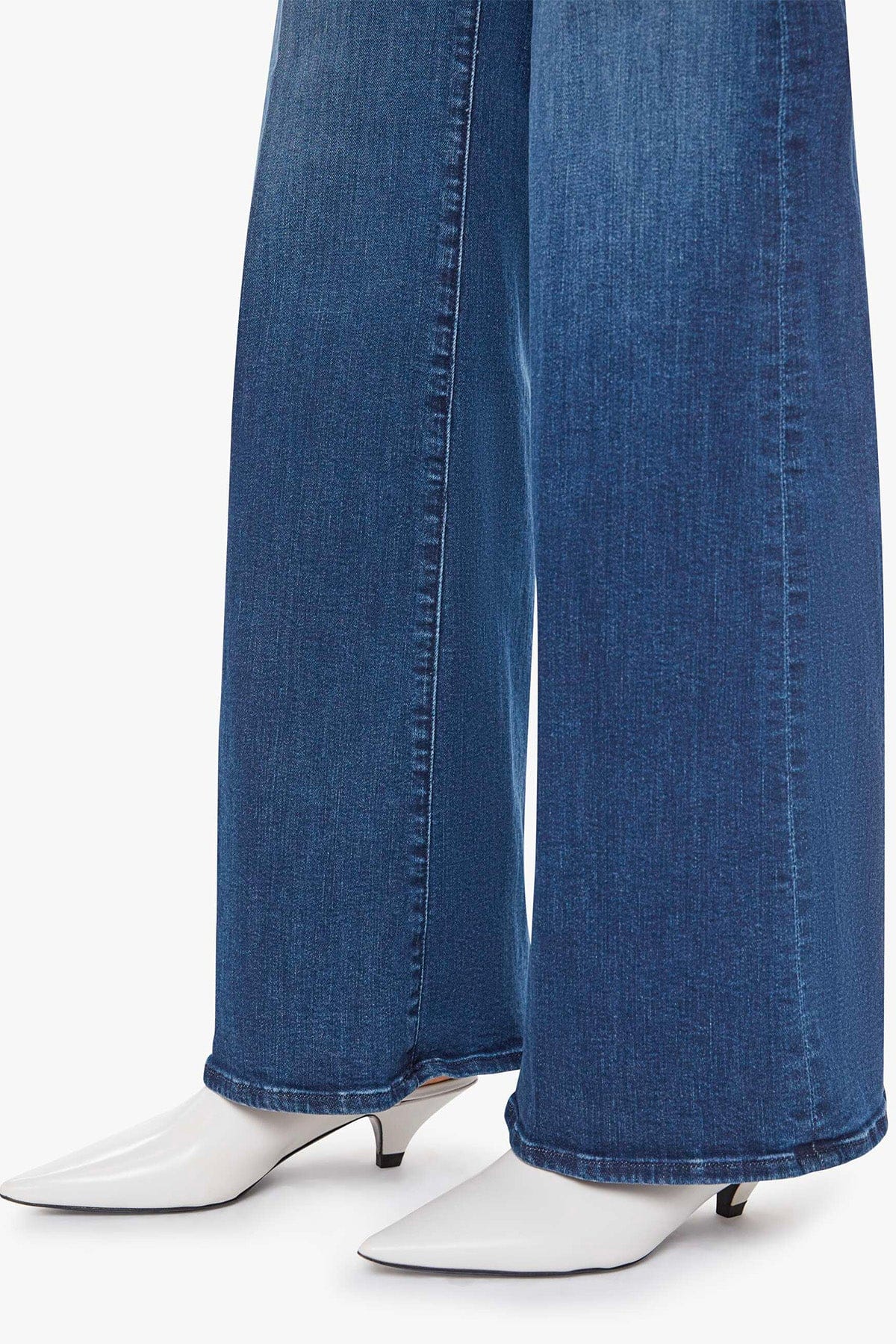MOTHER PANTALONE IN DENIM  Jeans Mother donna 10507-2104 the hustler roller sneak