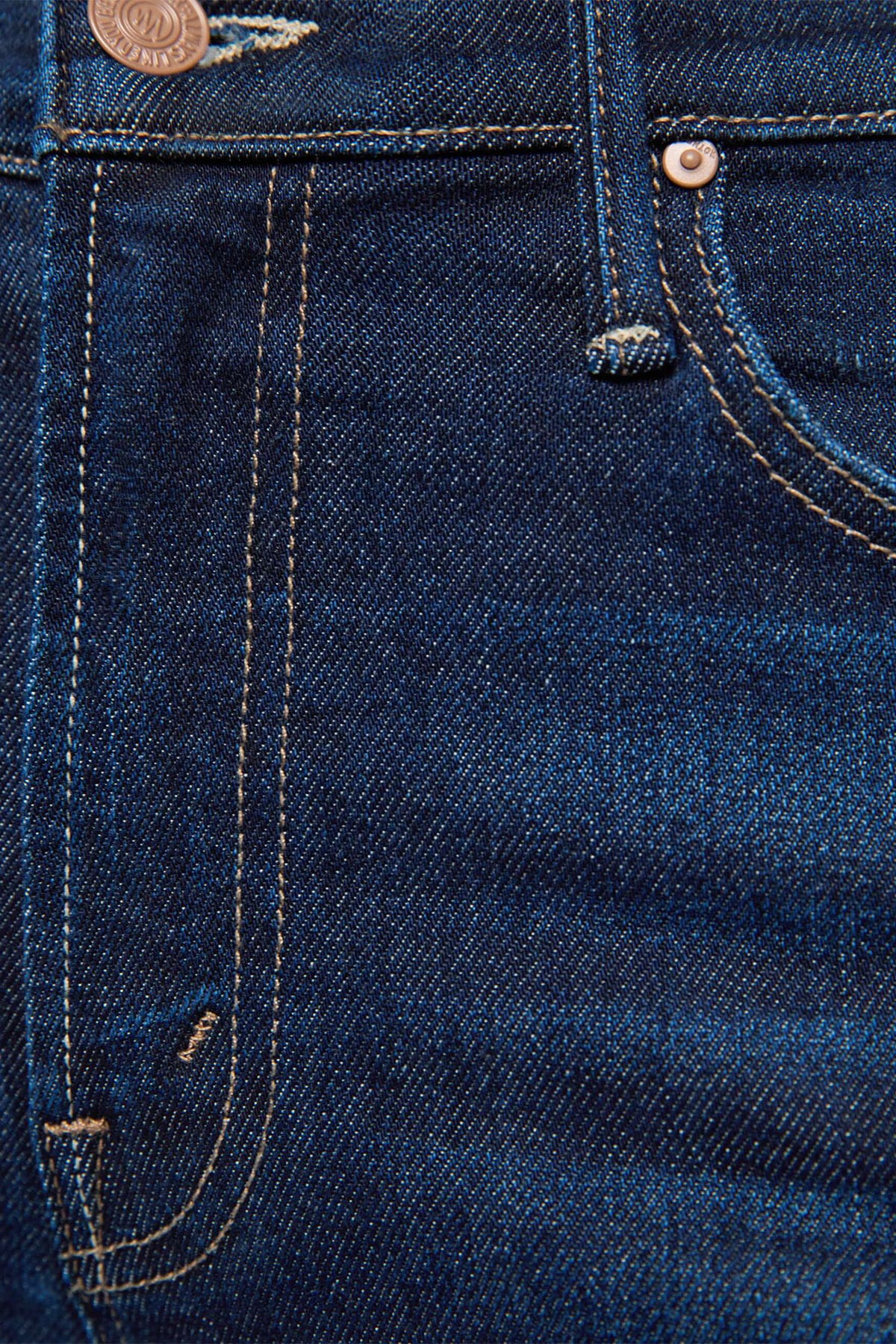 MOTHER PANTALONE IN DENIM  The rascal skimp jeans donna Mother