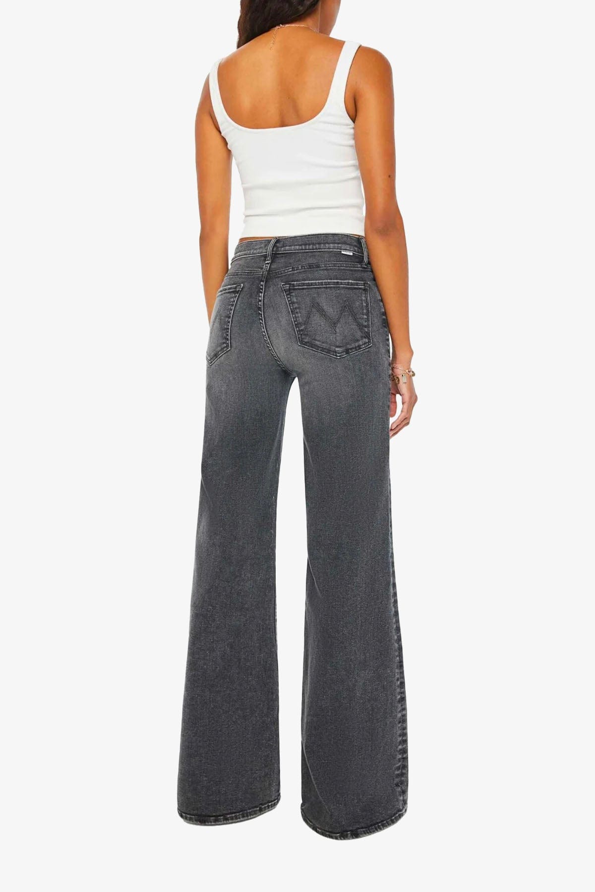 MOTHER PANTALONE IN DENIM  The Twister Heel Jeans Mother