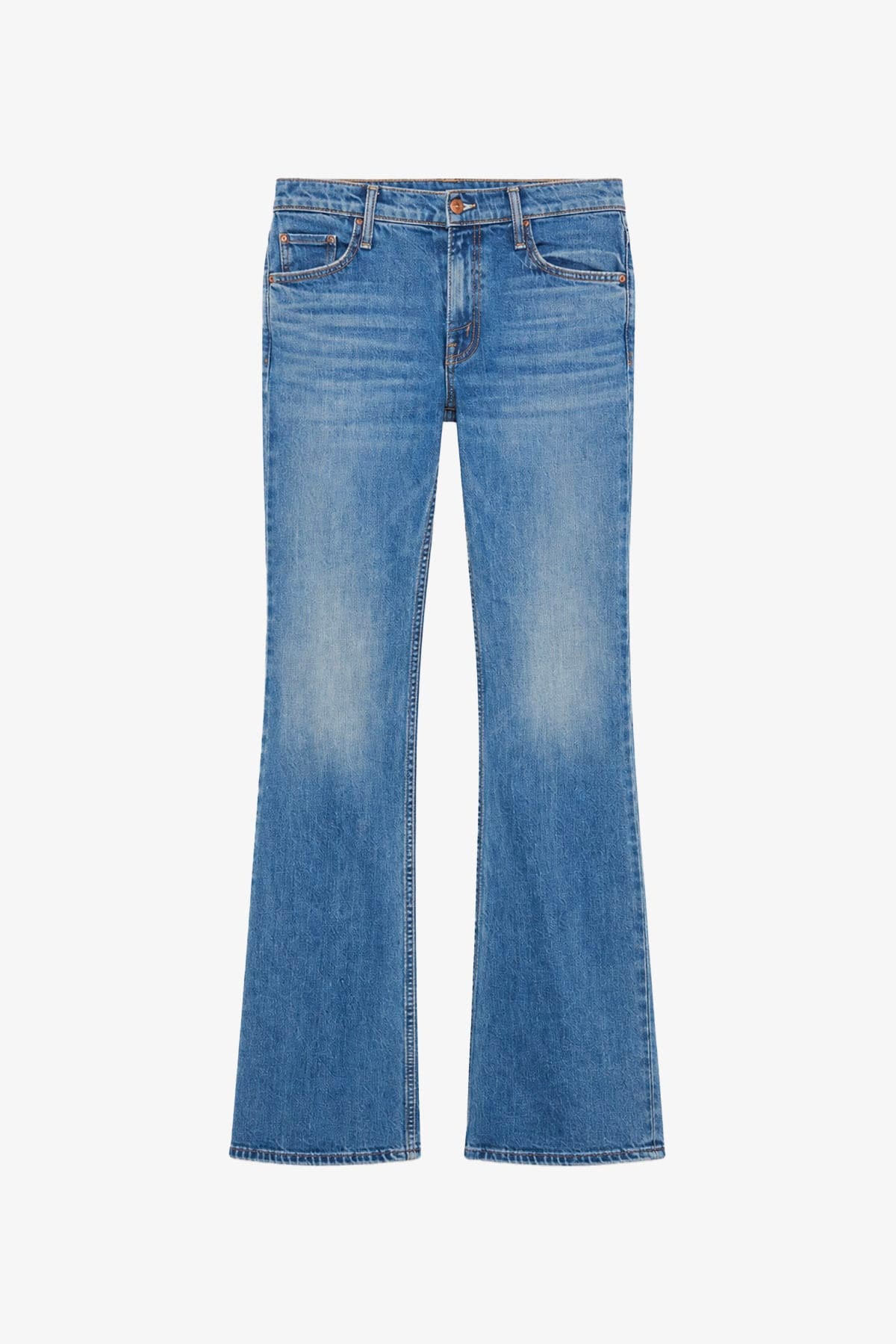 MOTHER PANTALONE IN DENIM  THRILL SEEKER / 23 The jinx heel jeans donna Mother