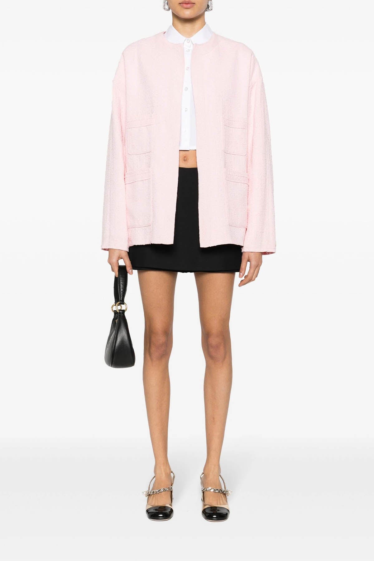 N21 GIACCA  Giacca Stile Chanel Rosa Donna N21