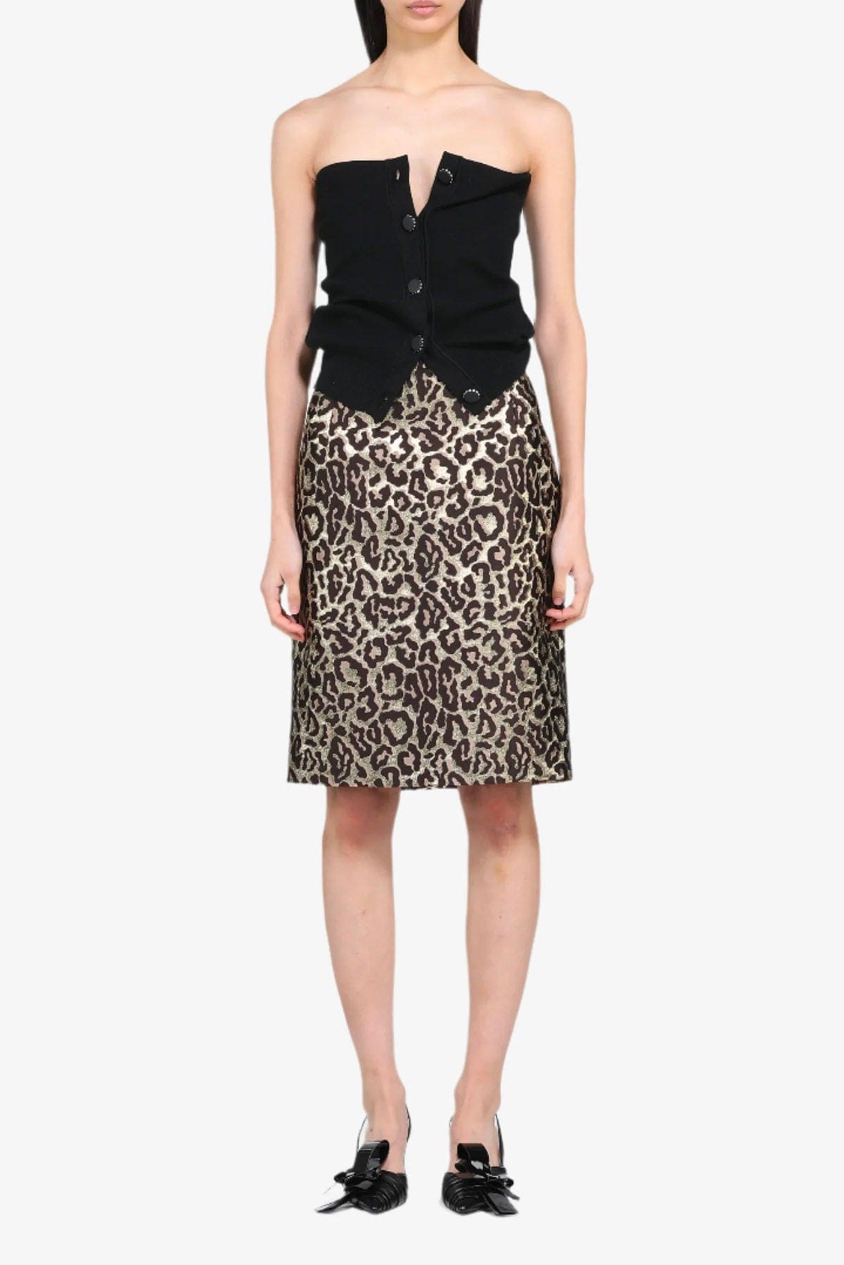 N21 GONNA  Gonna leopardata donna N21 C022