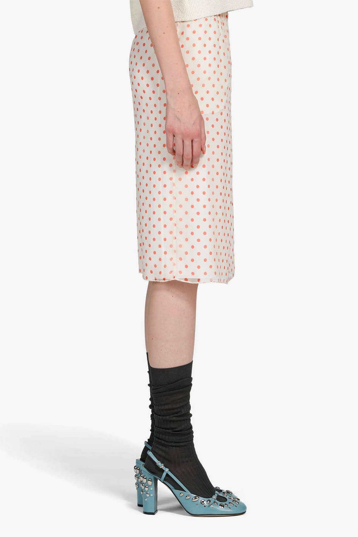 N21 GONNA  Gonna pois arancio donna N21