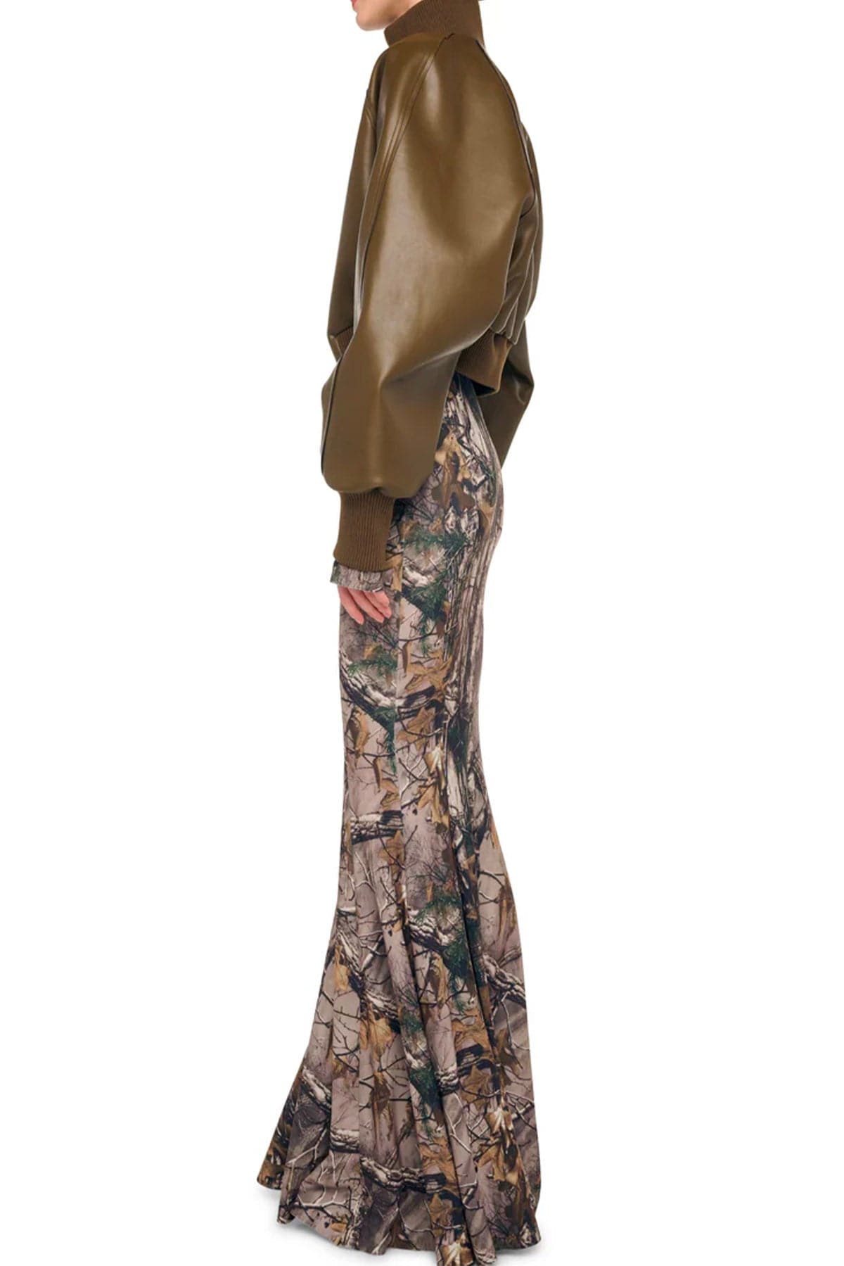 NORMA KAMALI BOMBER Oversized turtle bomber jacket to waist Norma Kamali