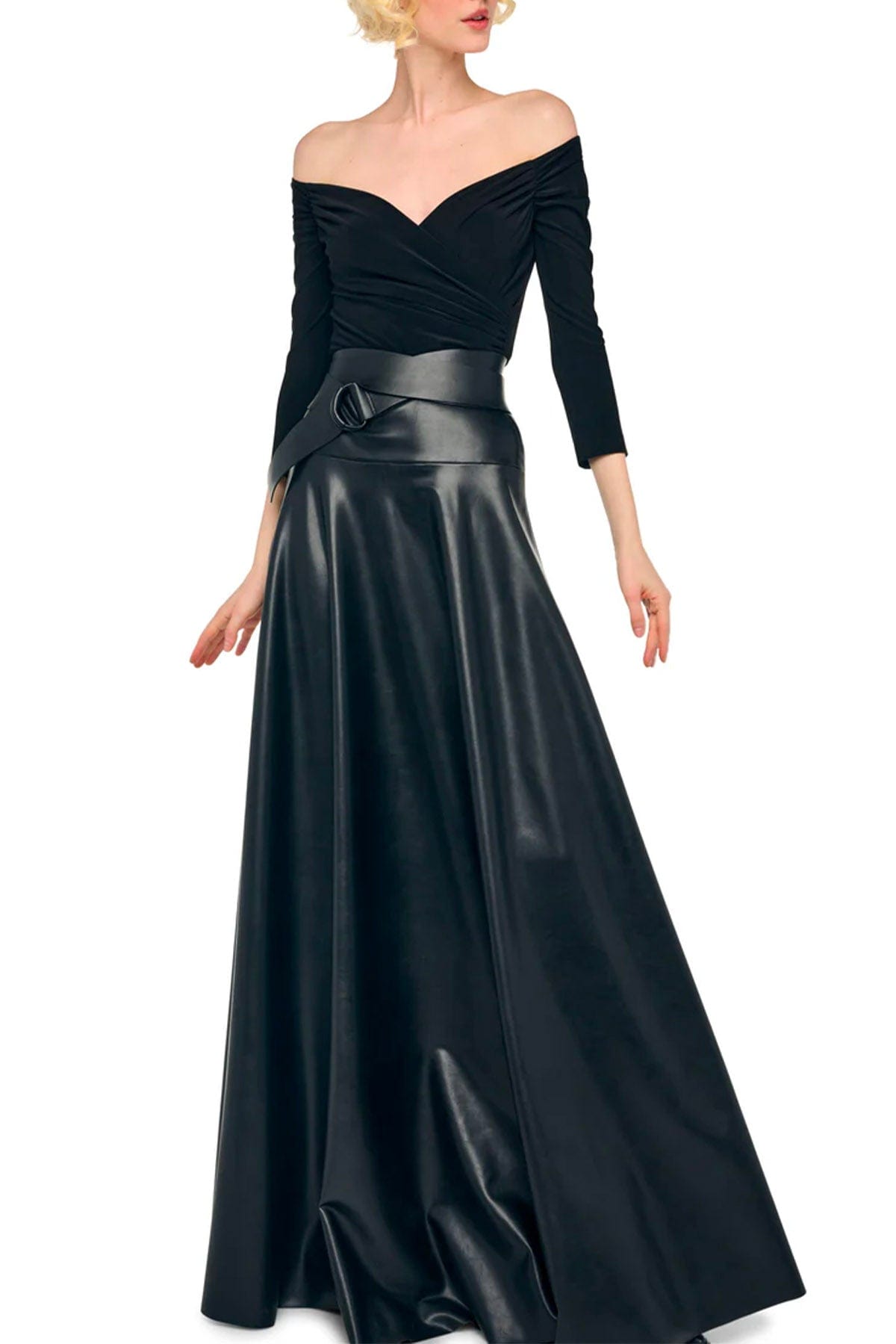 NORMA KAMALI CASACCA  Off shoulder sweetheart Body (HTML)suit Norma Kamali