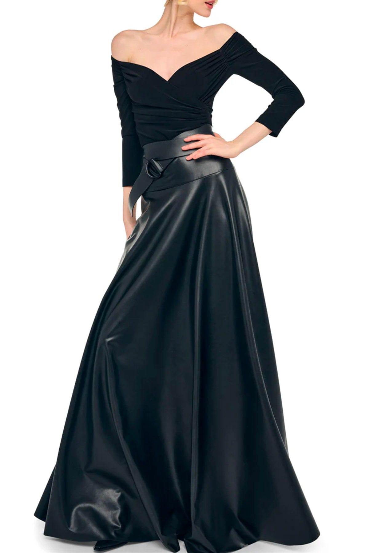 NORMA KAMALI CASACCA  Off shoulder sweetheart Body (HTML)suit Norma Kamali