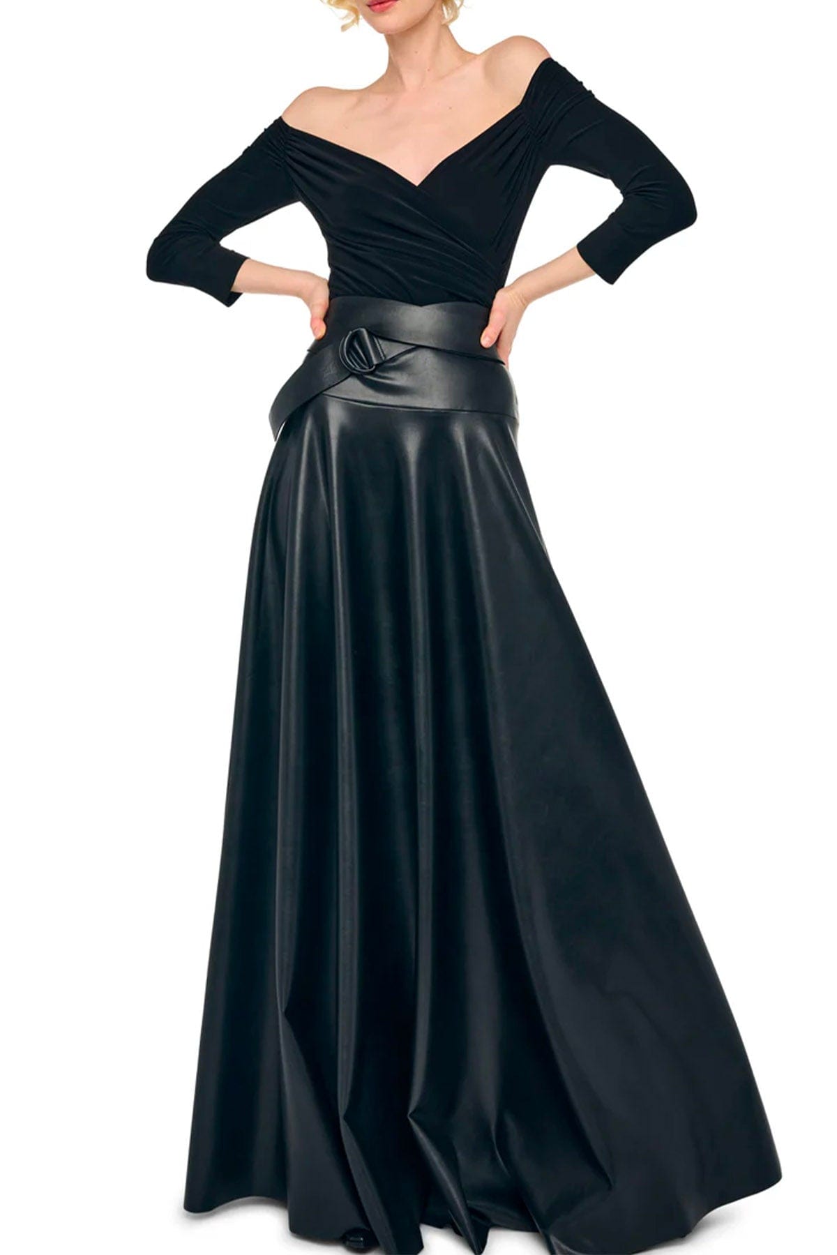 NORMA KAMALI CASACCA  Off shoulder sweetheart Body (HTML)suit Norma Kamali