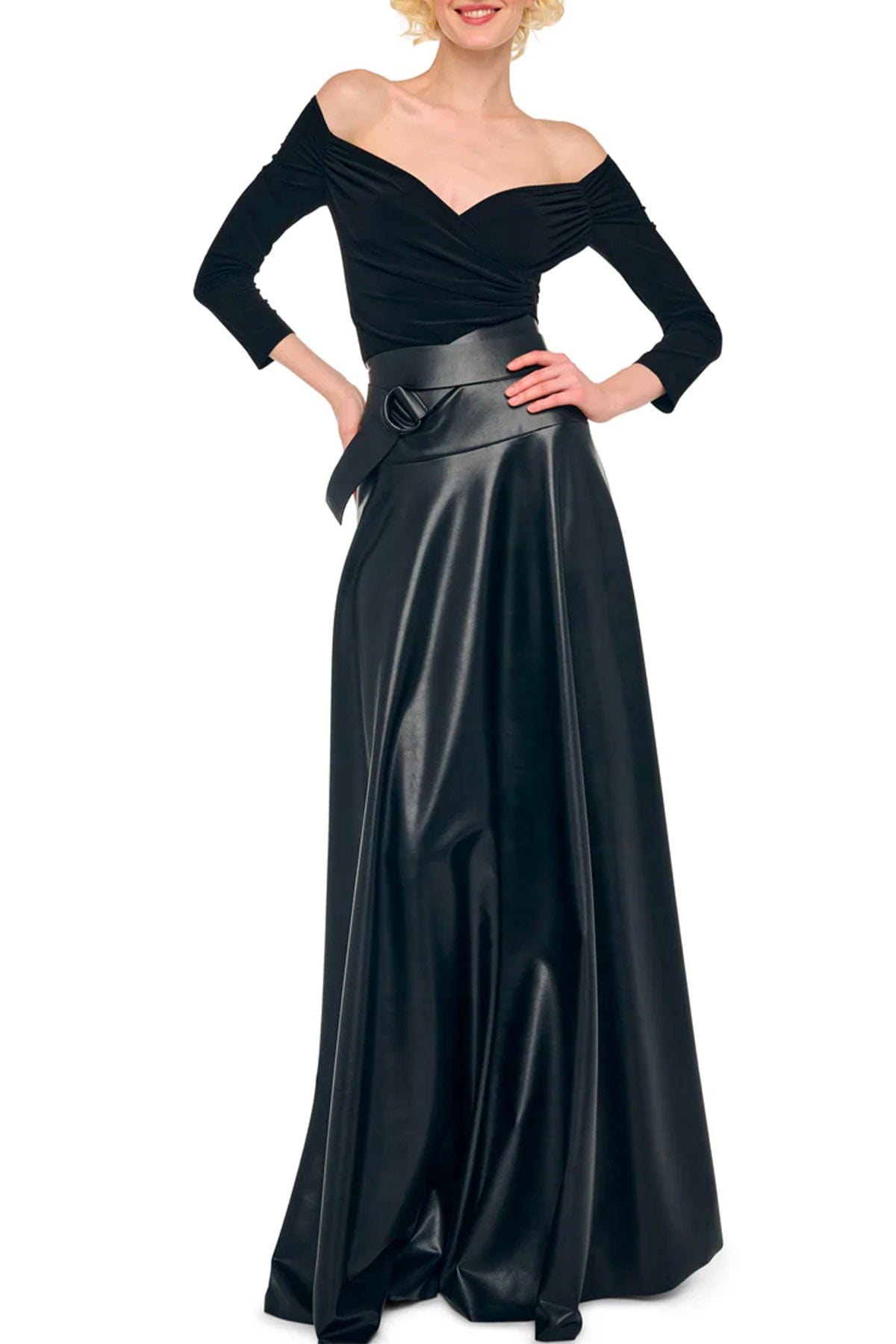 NORMA KAMALI CASACCA  Off shoulder sweetheart Body (HTML)suit Norma Kamali