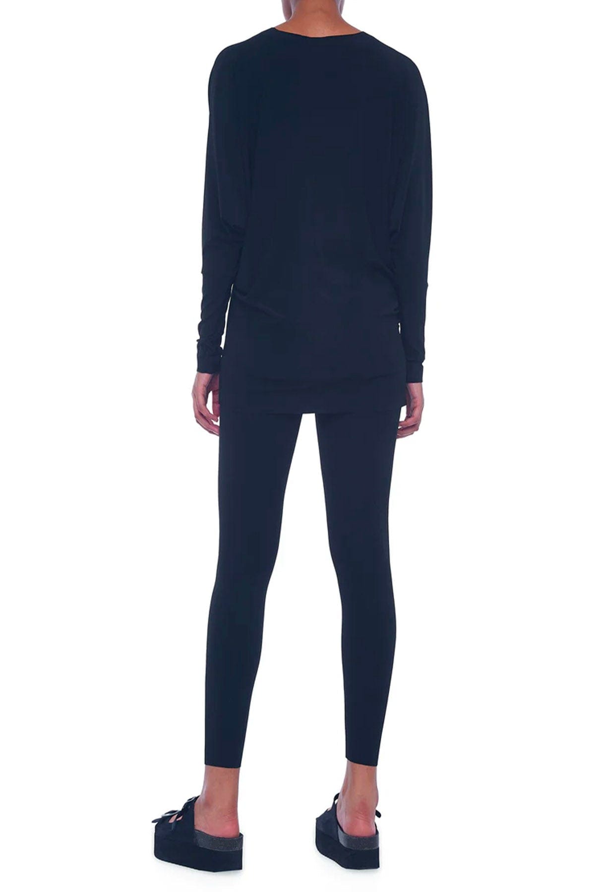 NORMA KAMALI CASACCA  V neck dolman top Norma Kamali