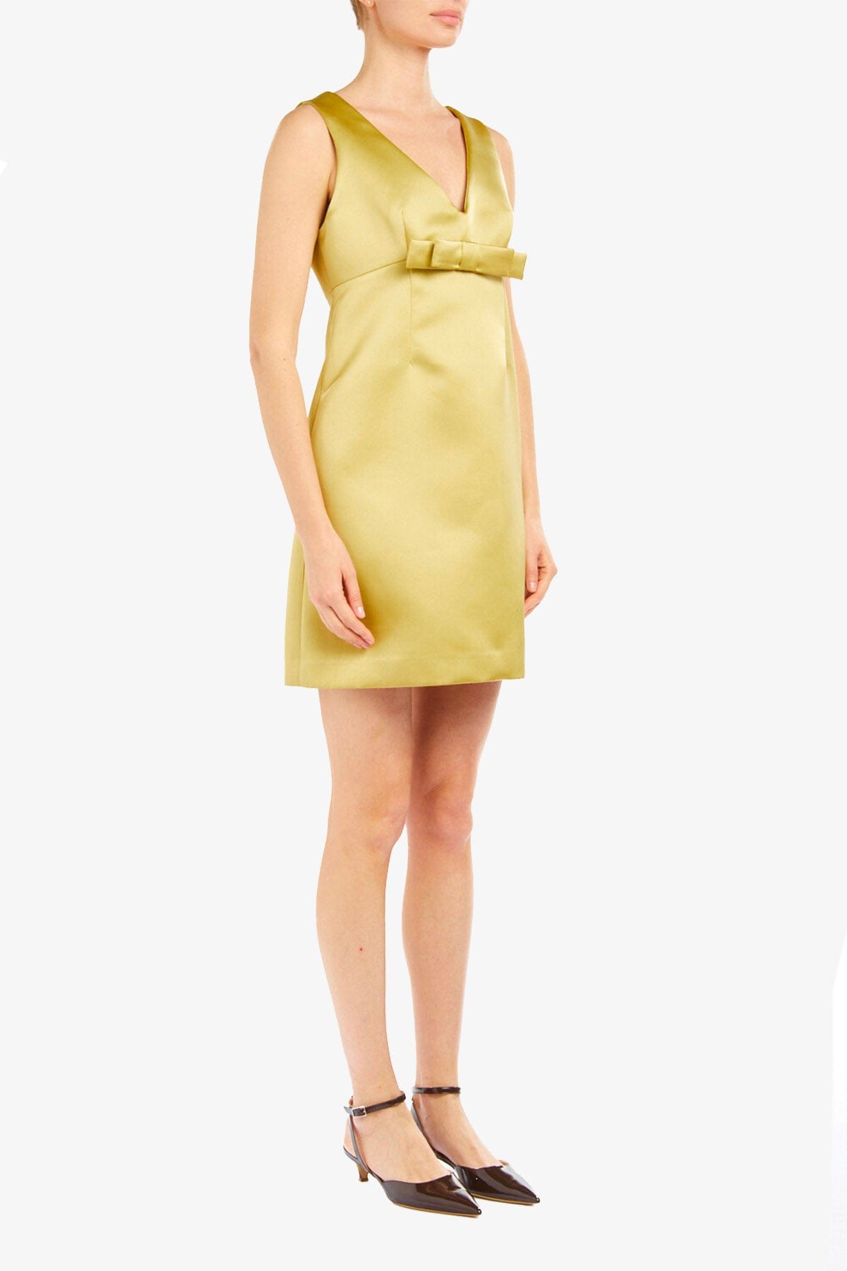 P.A.R.O.S.H. ABITO  SENAPE / XXS Abito giallo senape Parosh D726151