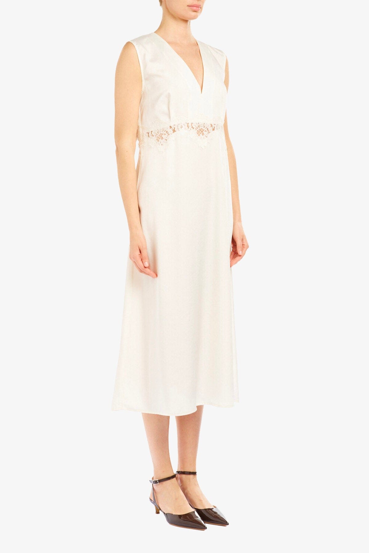 P.A.R.O.S.H. ABITO  PANNA / XXS Abito in Twill panna Parosh D726133