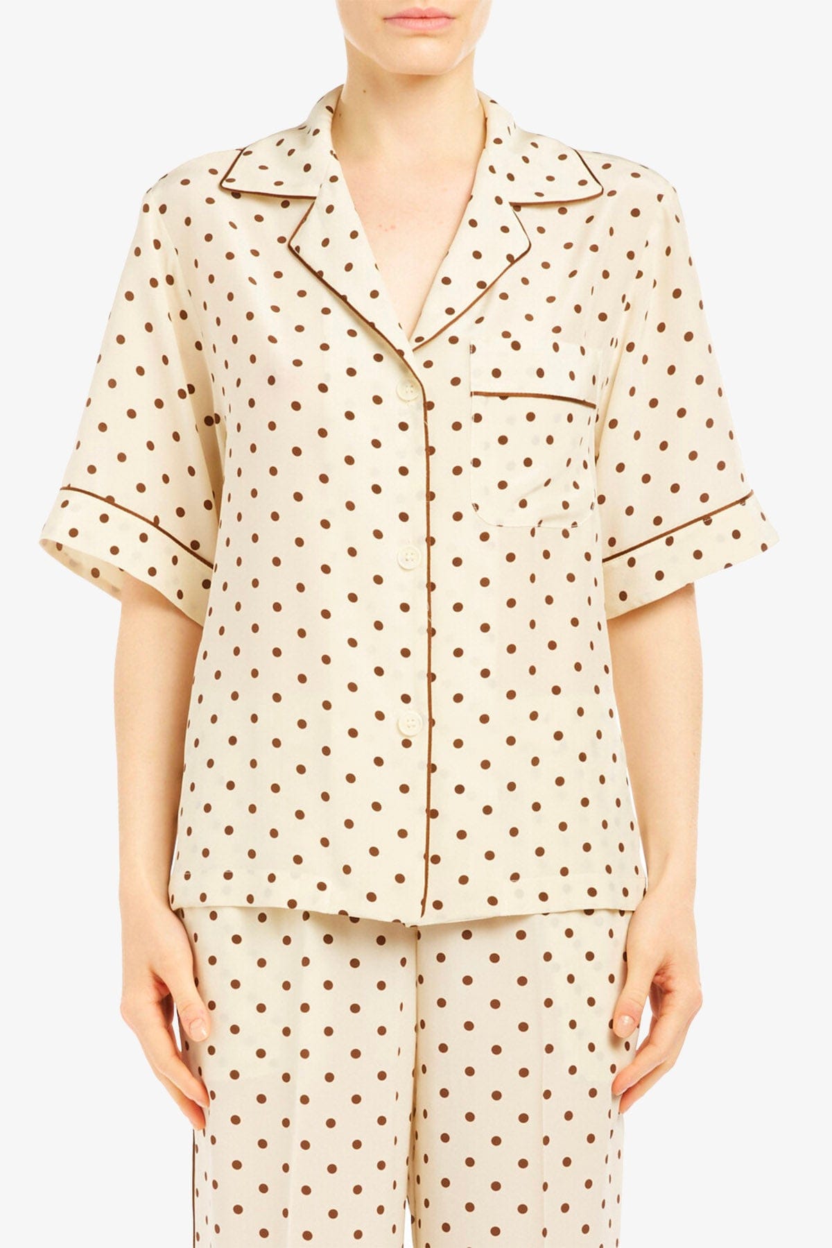 P.A.R.O.S.H. CAMICIA  FANTASIA MARRONE / XXS Camicia fantasia marrone Parosh D381305Z