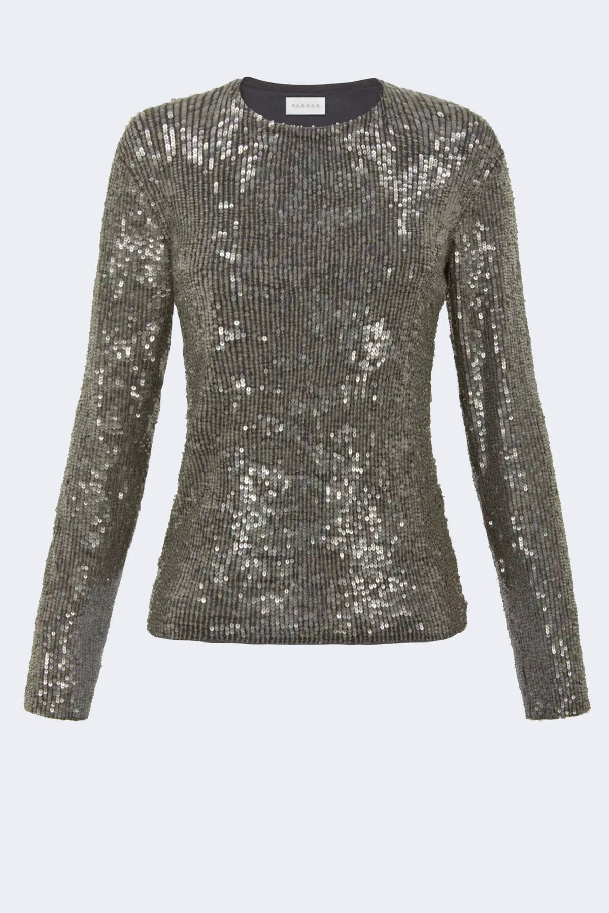 Sequin Maglia Paillettes Glitter Maglia Paillettes Donna T-Shirt