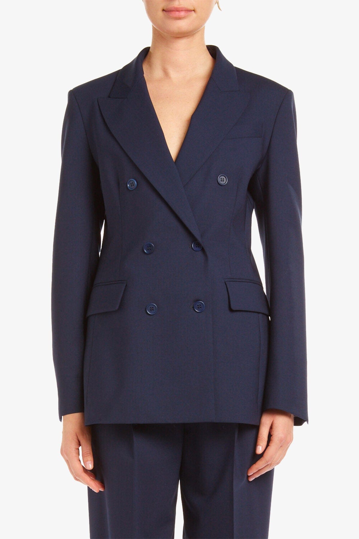 P.A.R.O.S.H. GIACCA  CHAMPAGNE / XXS Giacca doppiopetto donna Parosh D420266