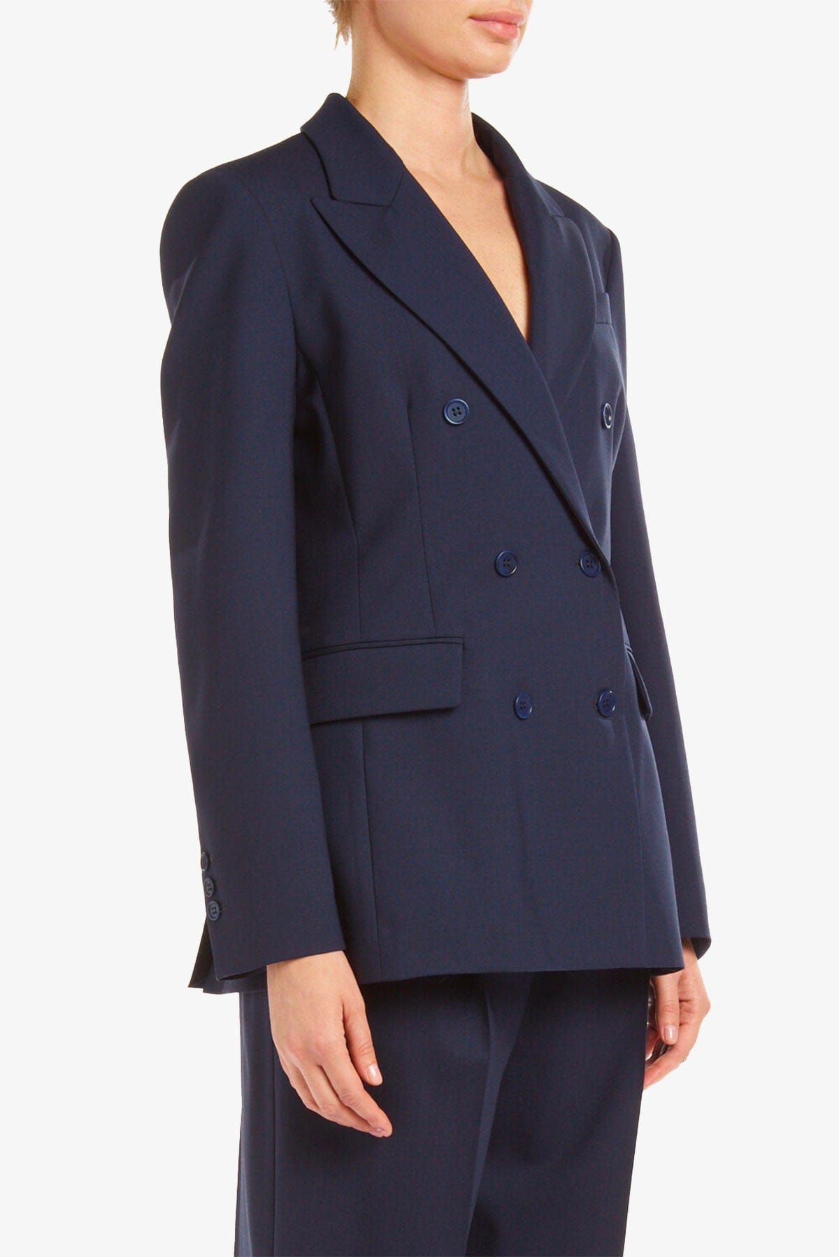 P.A.R.O.S.H. GIACCA  CHAMPAGNE / XXS Giacca doppiopetto donna Parosh D420266