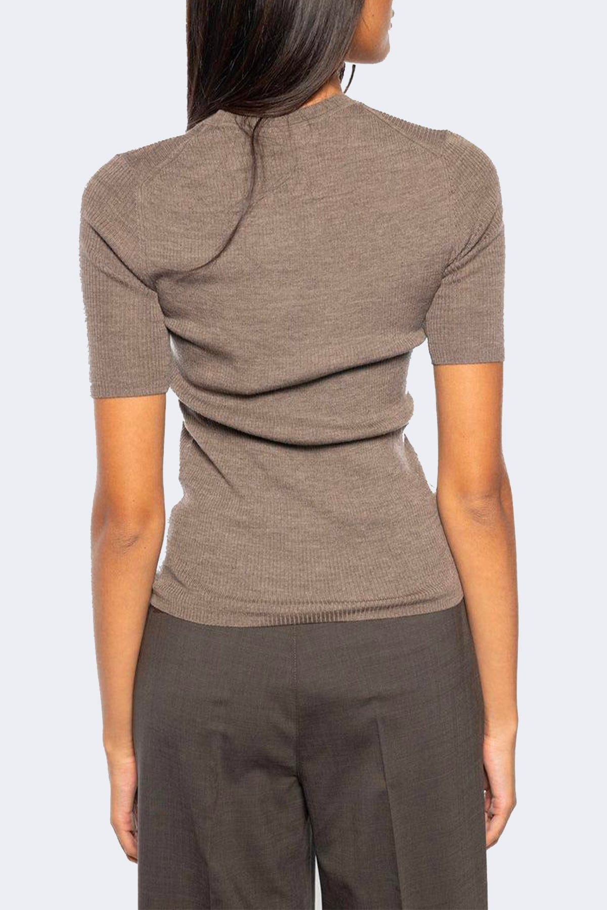 P.A.R.O.S.H. MAGLIA-CANOTTIERA-TOP  Maglia a costine donna Parosh D510795